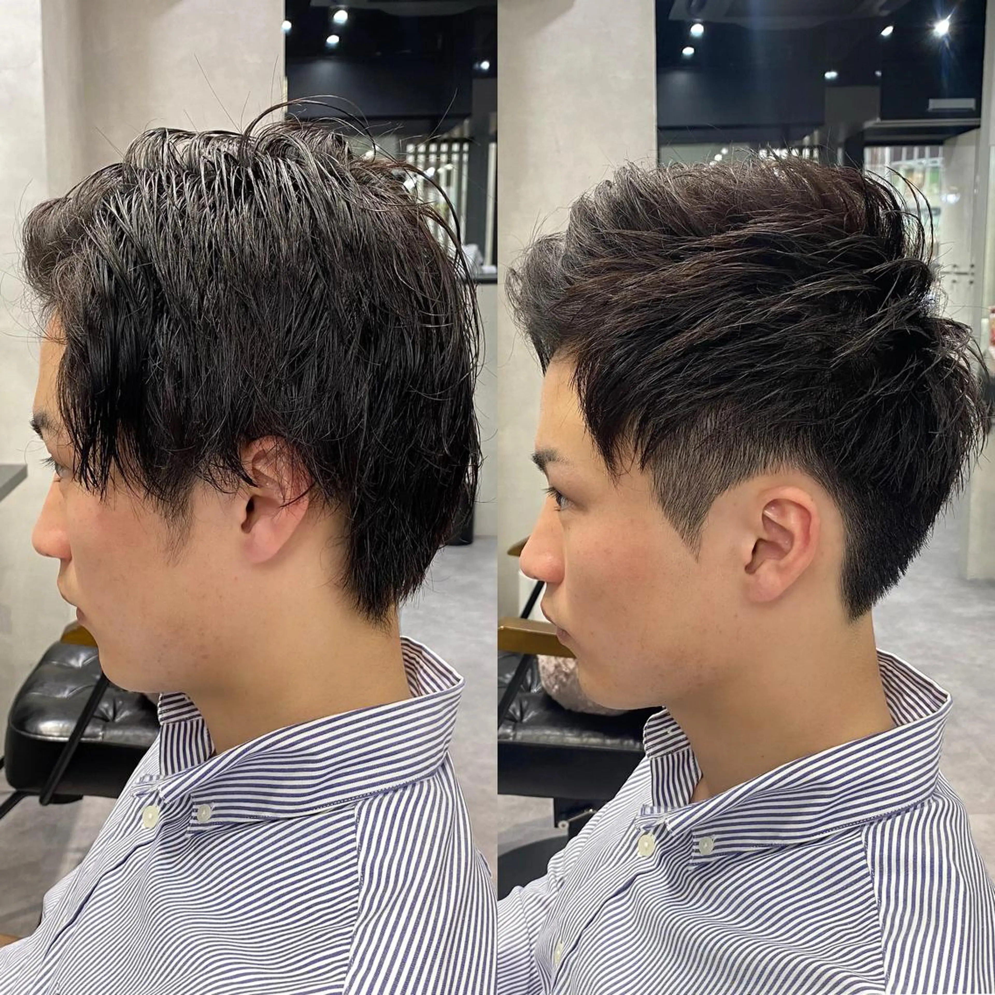 ショート メンズ カット ヘッドスパ ヘアセット 半個室メンズ カット🥕羽鳥淳妃のヘアスタイル