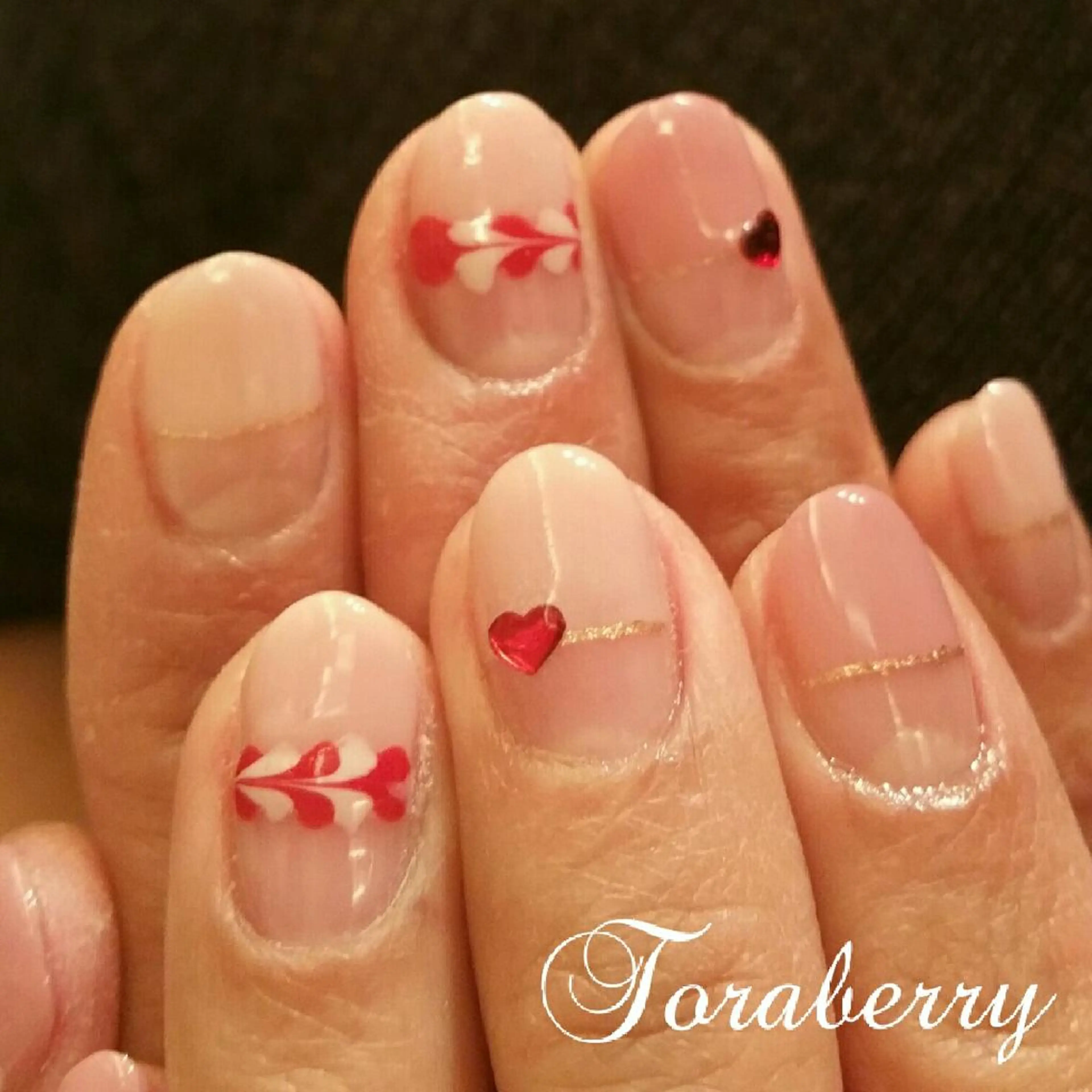 ネイル フレンチネイル ネイリスト なつみのネイルデザイン