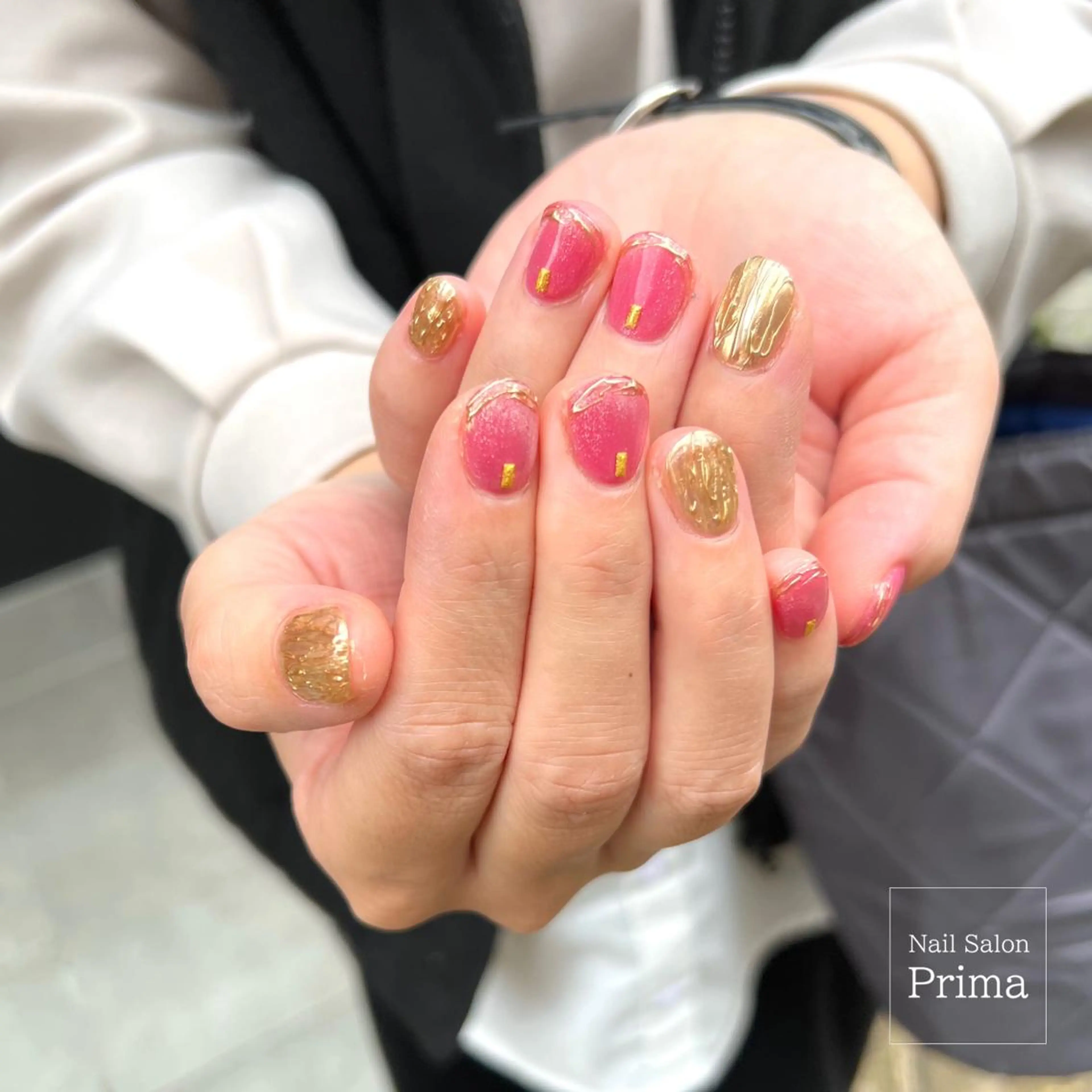 ミディアム SalonPrima Nail & Eyeのネイルデザイン