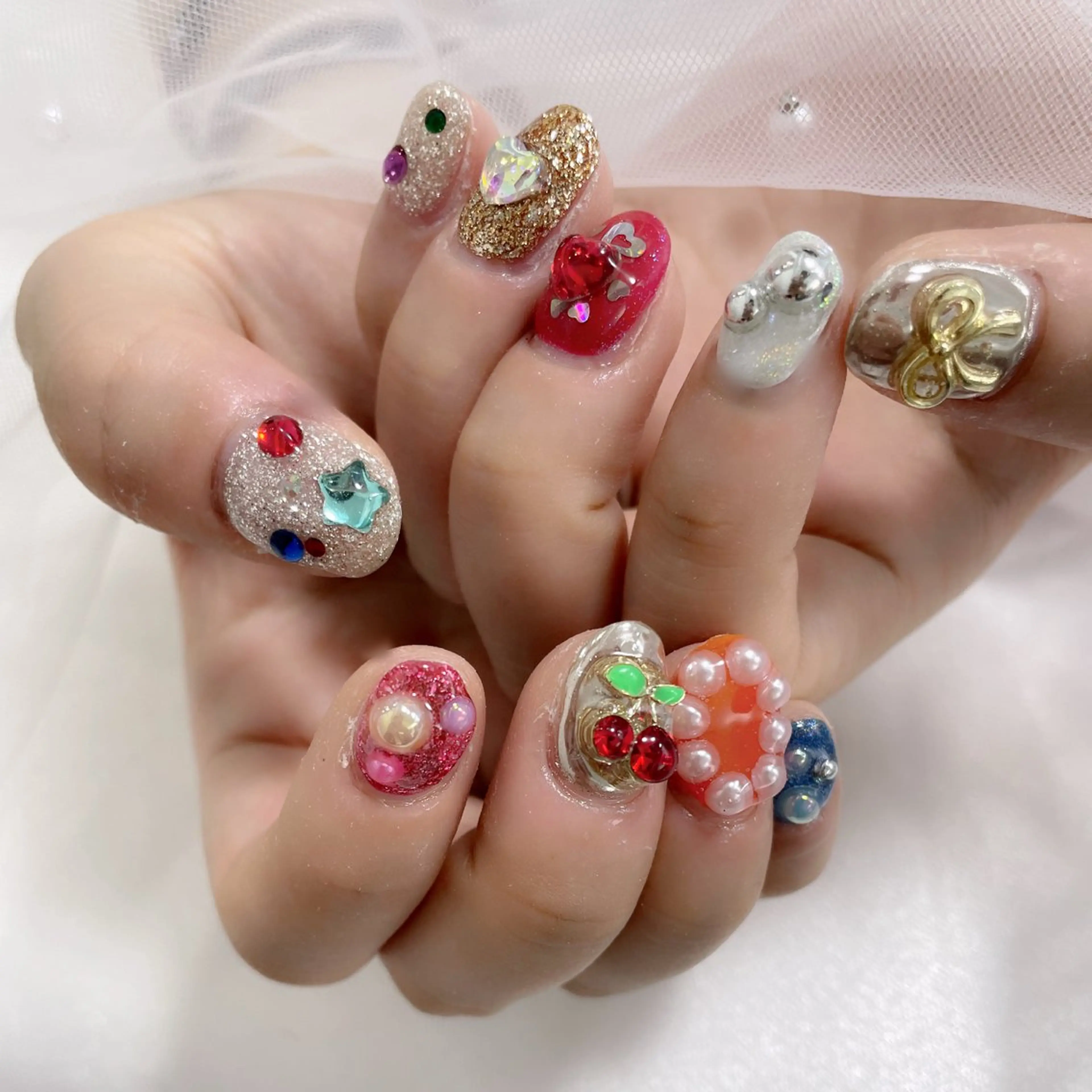 ネイル 。 Omiのネイルデザイン