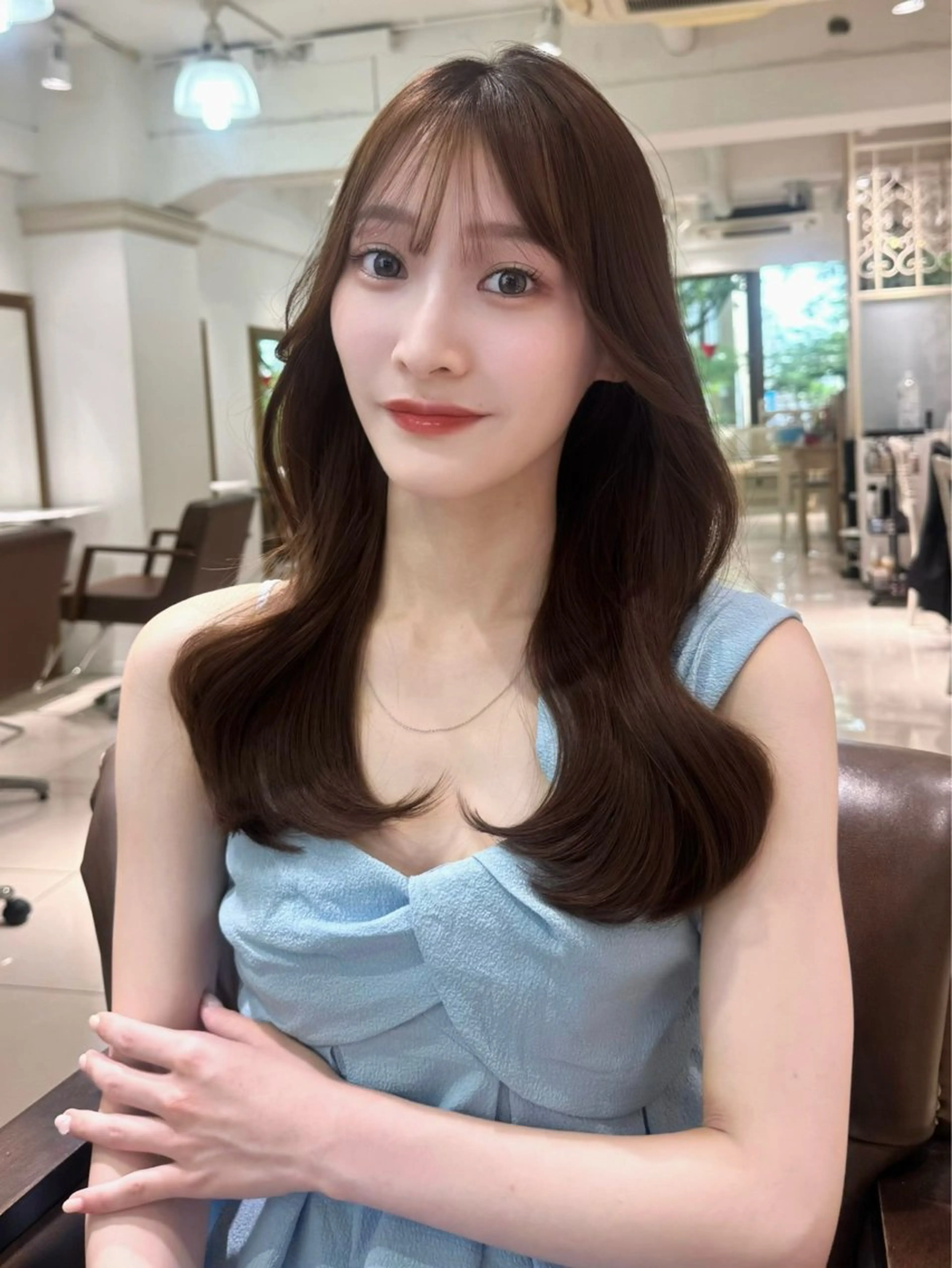 ロング フォルテ青山 カットカラー0円のヘアスタイル