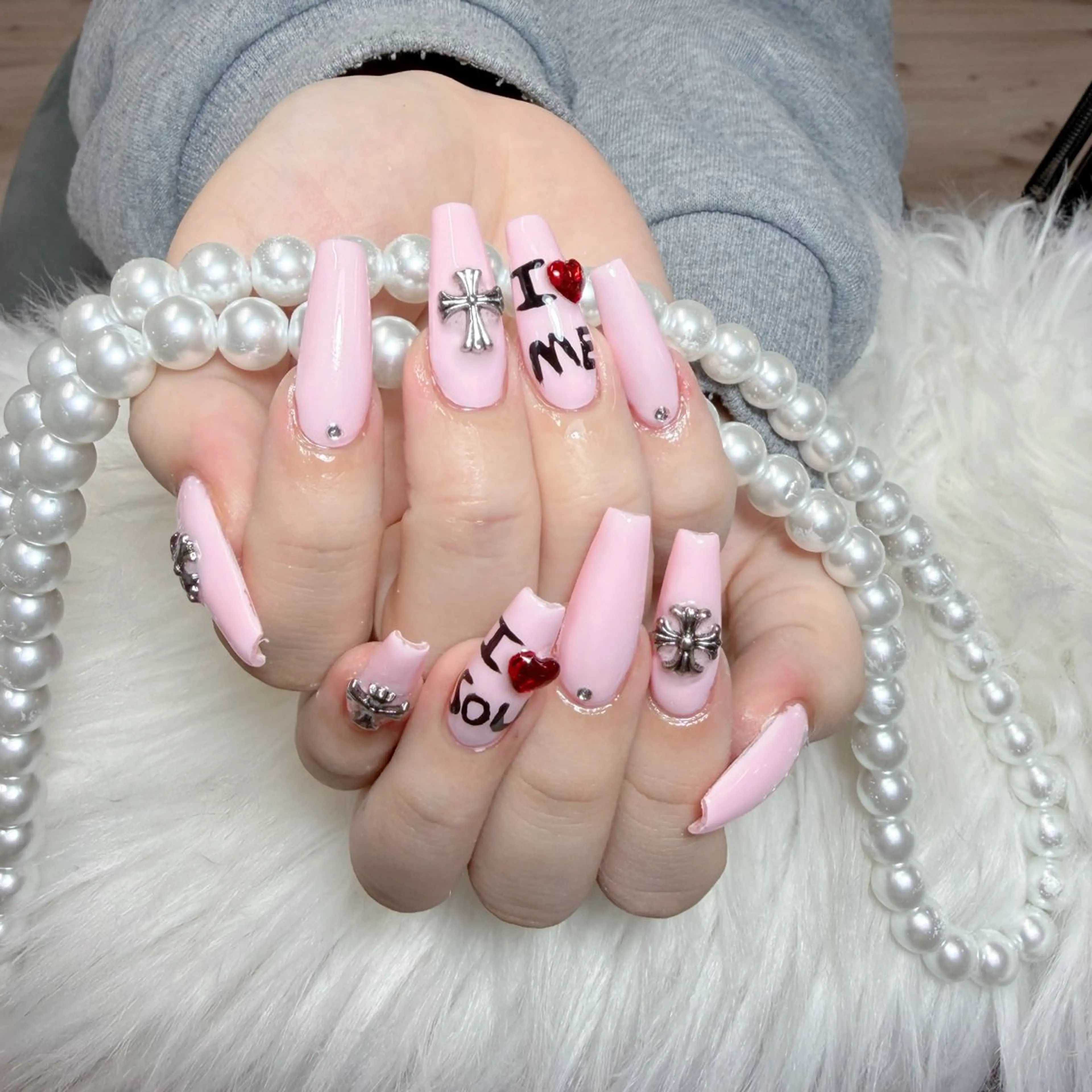 ネイル ハンドネイル 🎀nana🫧 ワンホンネイル🎀のネイルデザイン