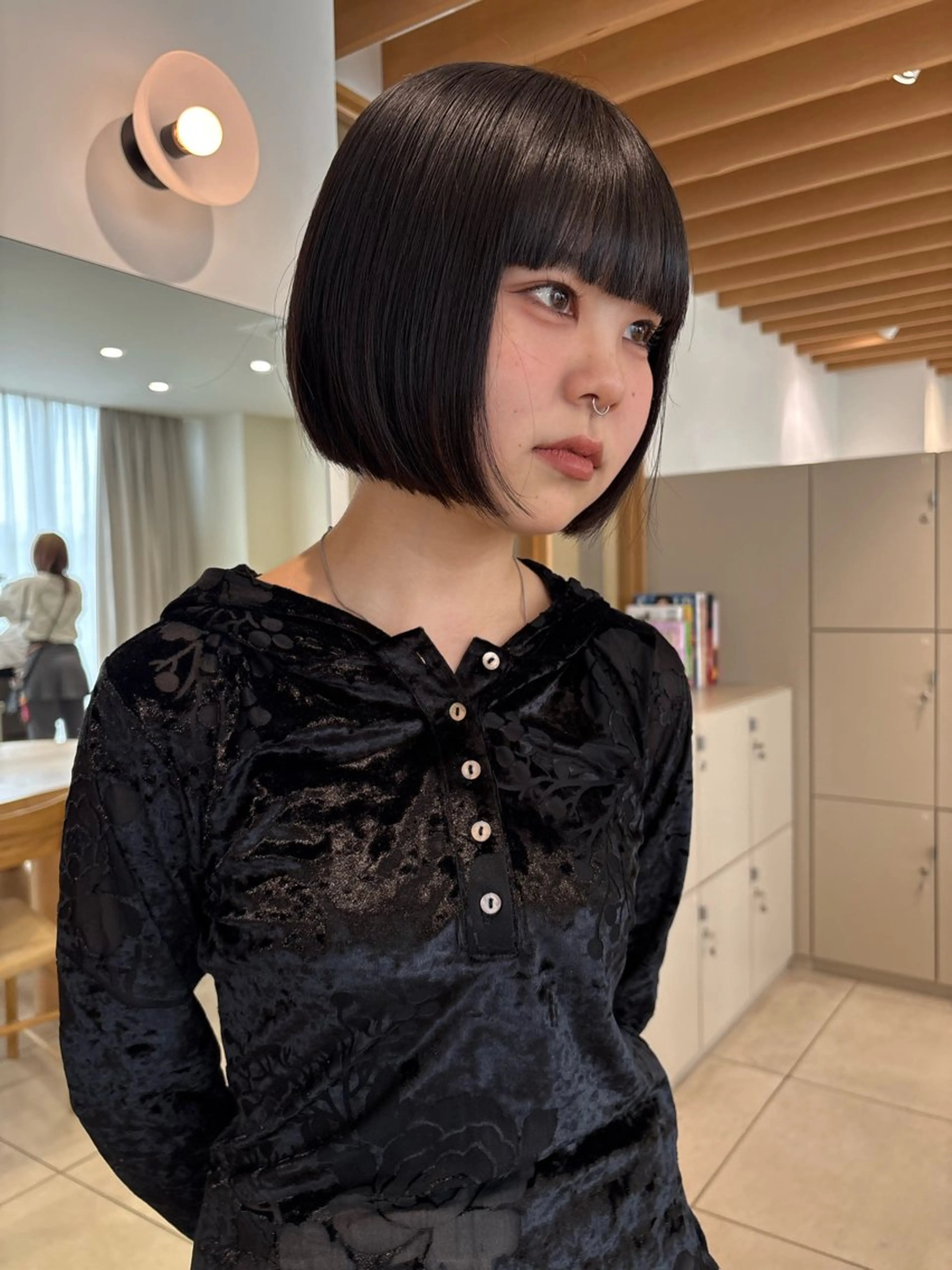 ショート ボブ カットモデル/ 髪質改善/みわのヘアスタイル