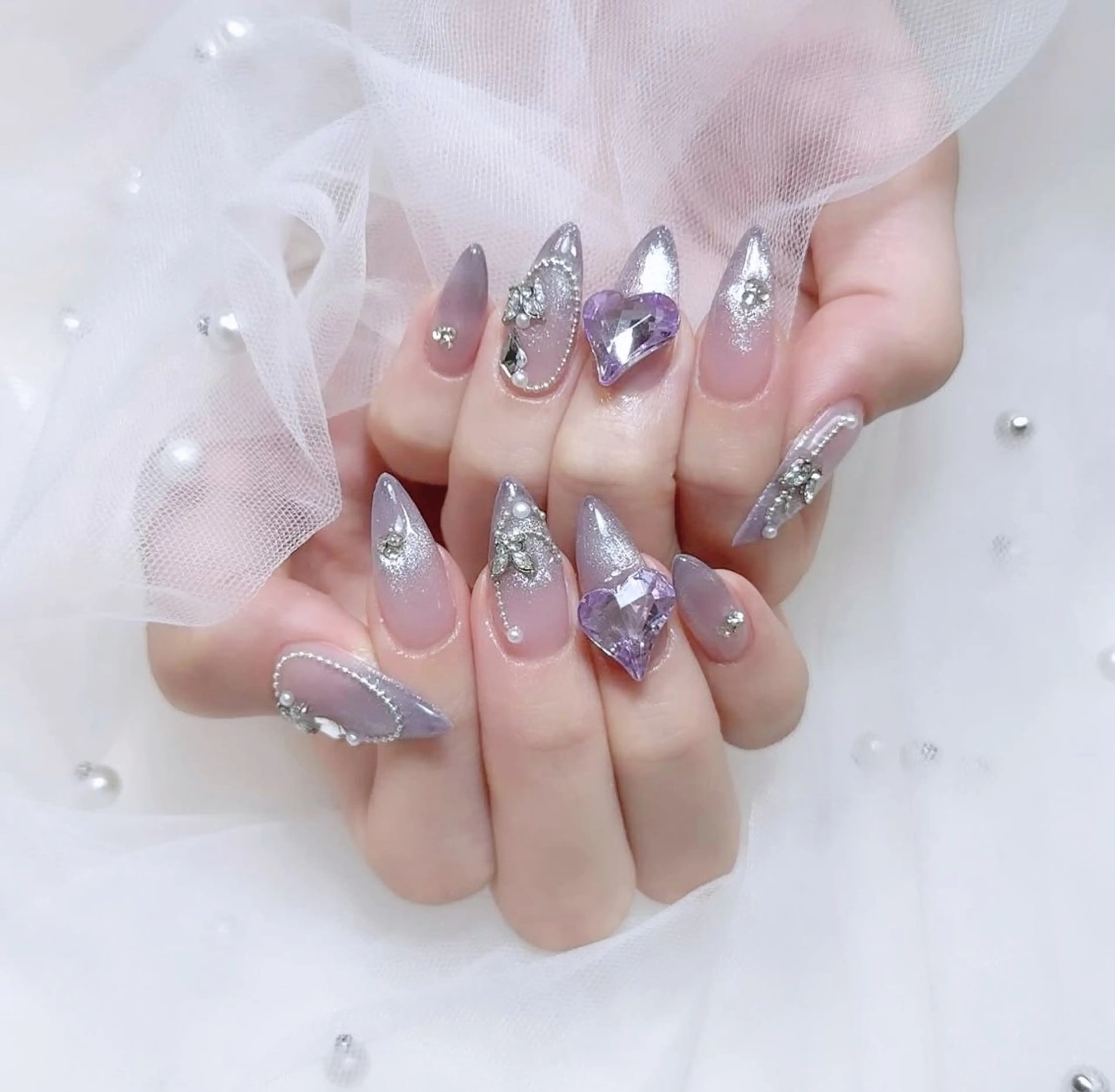 ネイル ハンドネイル ╹◡╹Mimoミモ Eye&Nailのマツエク・マツパデザイン