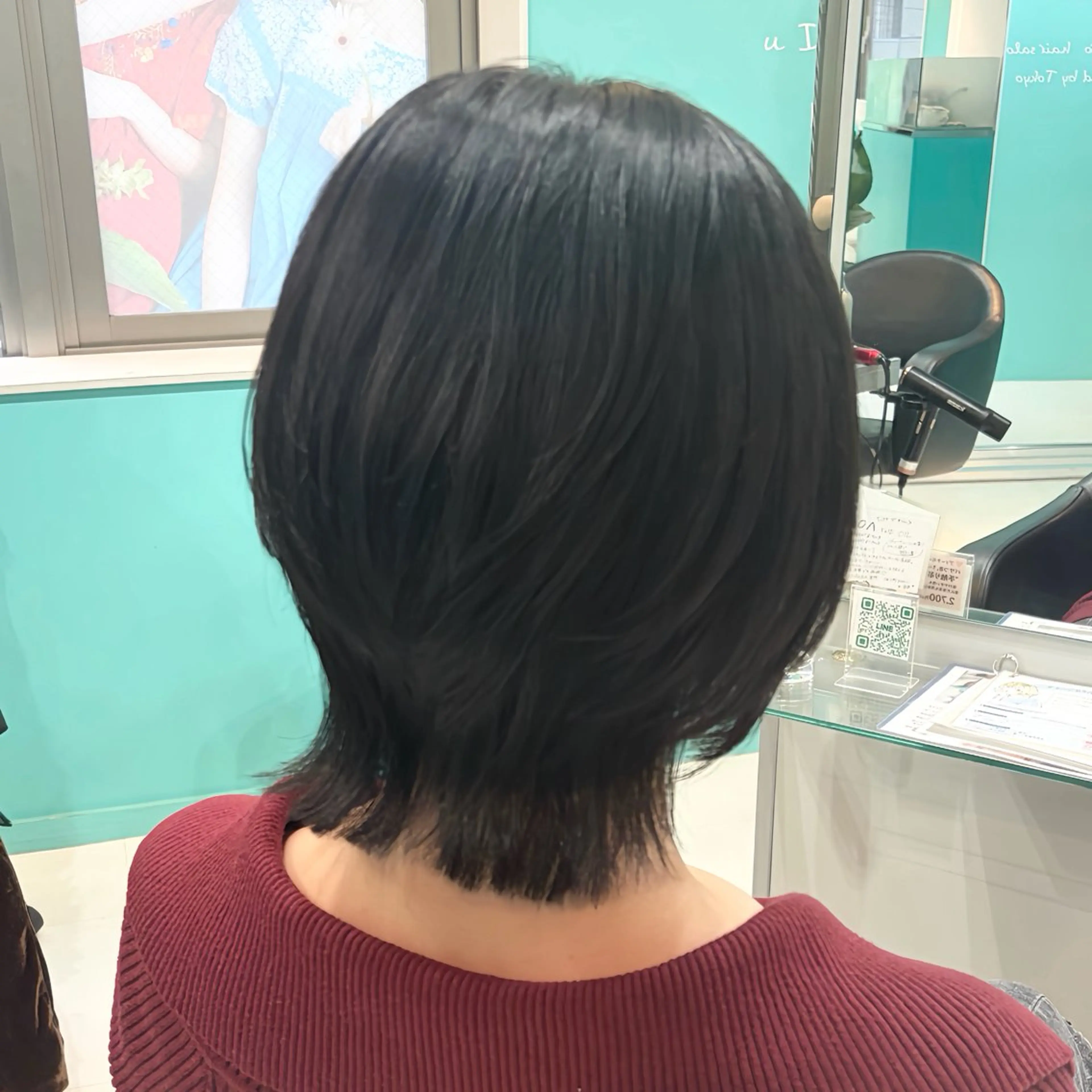 ショート ボブ ウルフカット カット トリートメント ヘッドスパ デザインカラー/ ボブ/Natsukiのヘアスタイル