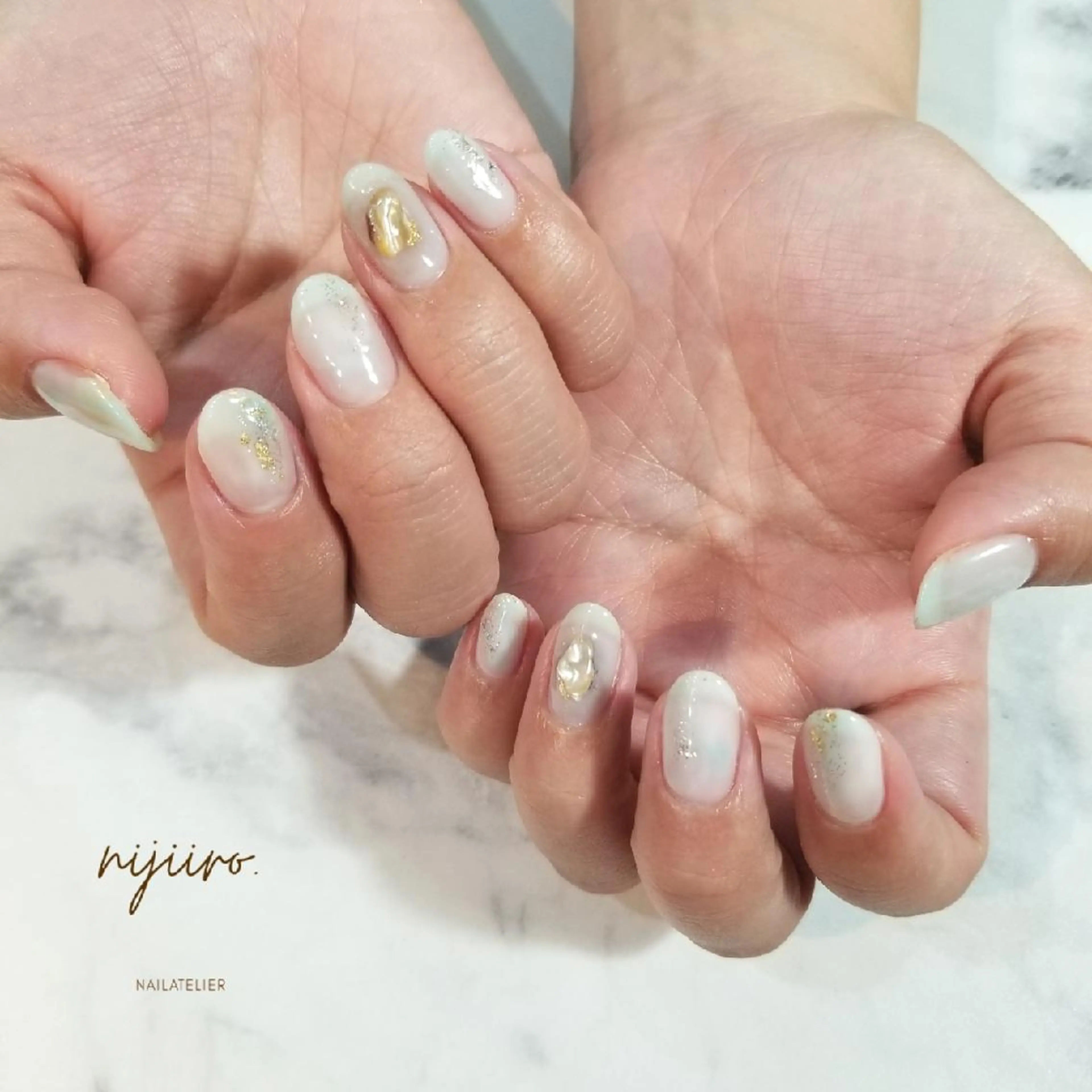 ネイル ハンドネイル nijiiro🌈 サトウのネイルデザイン