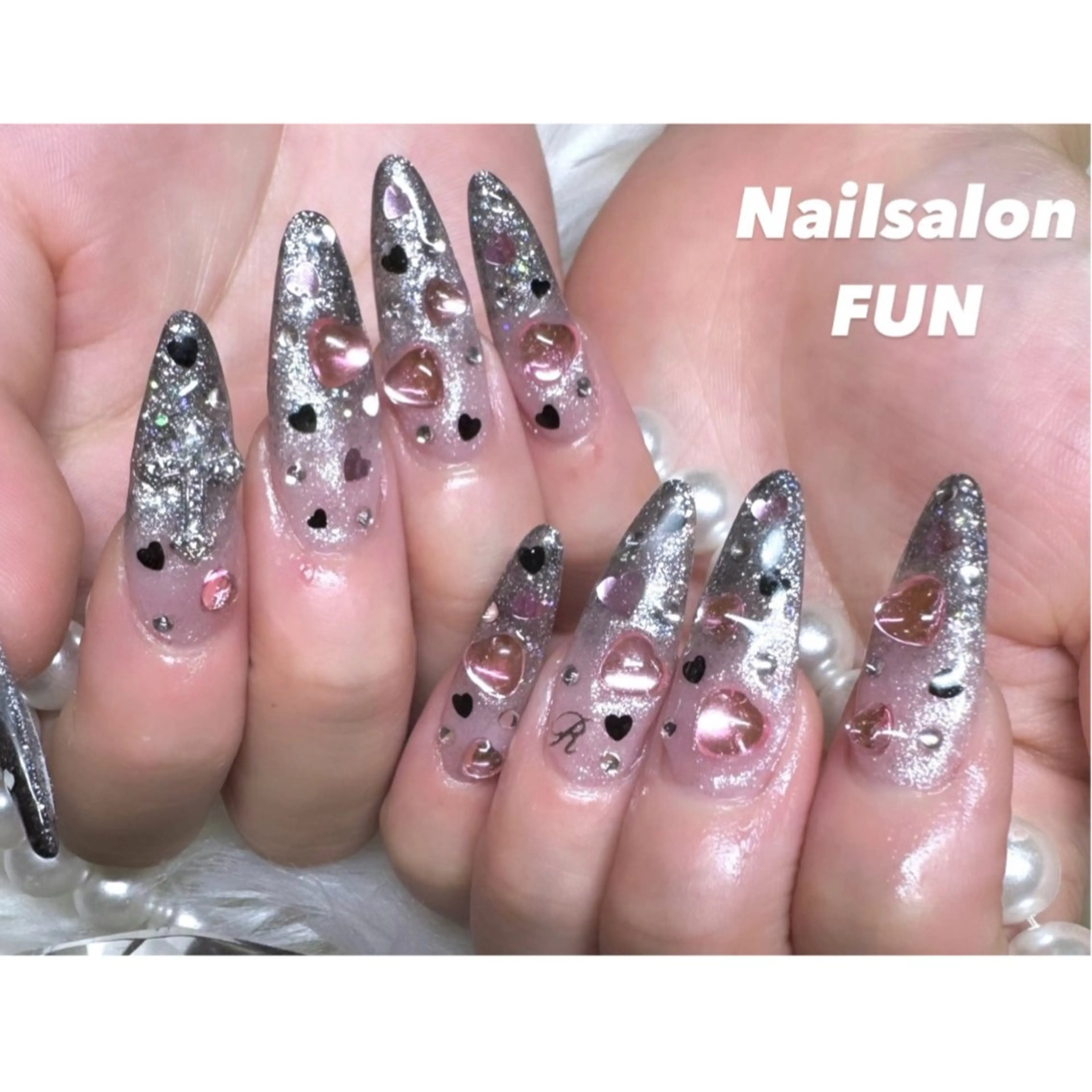 ネイル アートネイル ネイルチップ Nailsalon FUN🌈のネイルデザイン