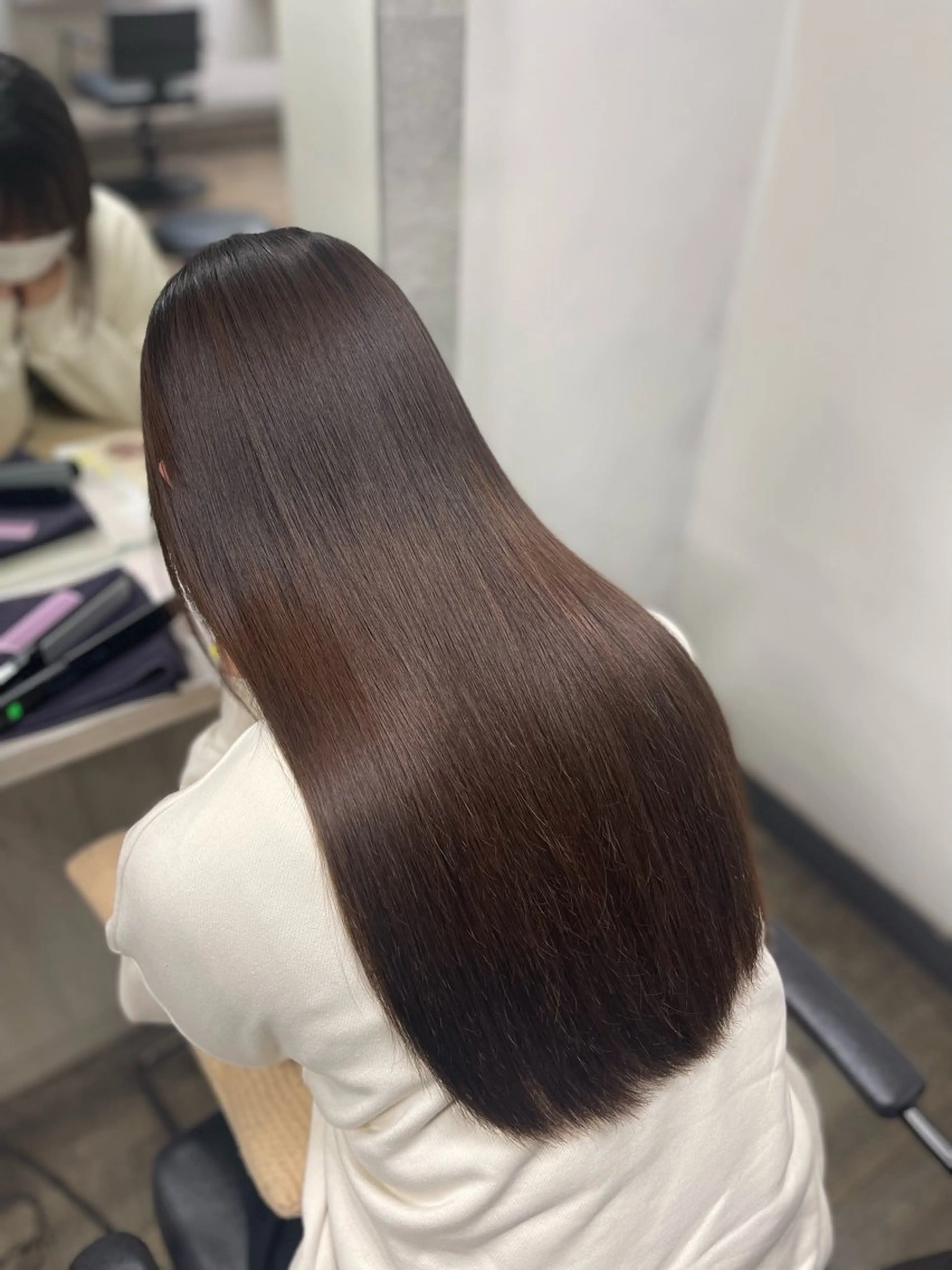 ロング カラー トリートメント 愛　莉/大阪美容室 /ケア・艶カラーのヘアスタイル