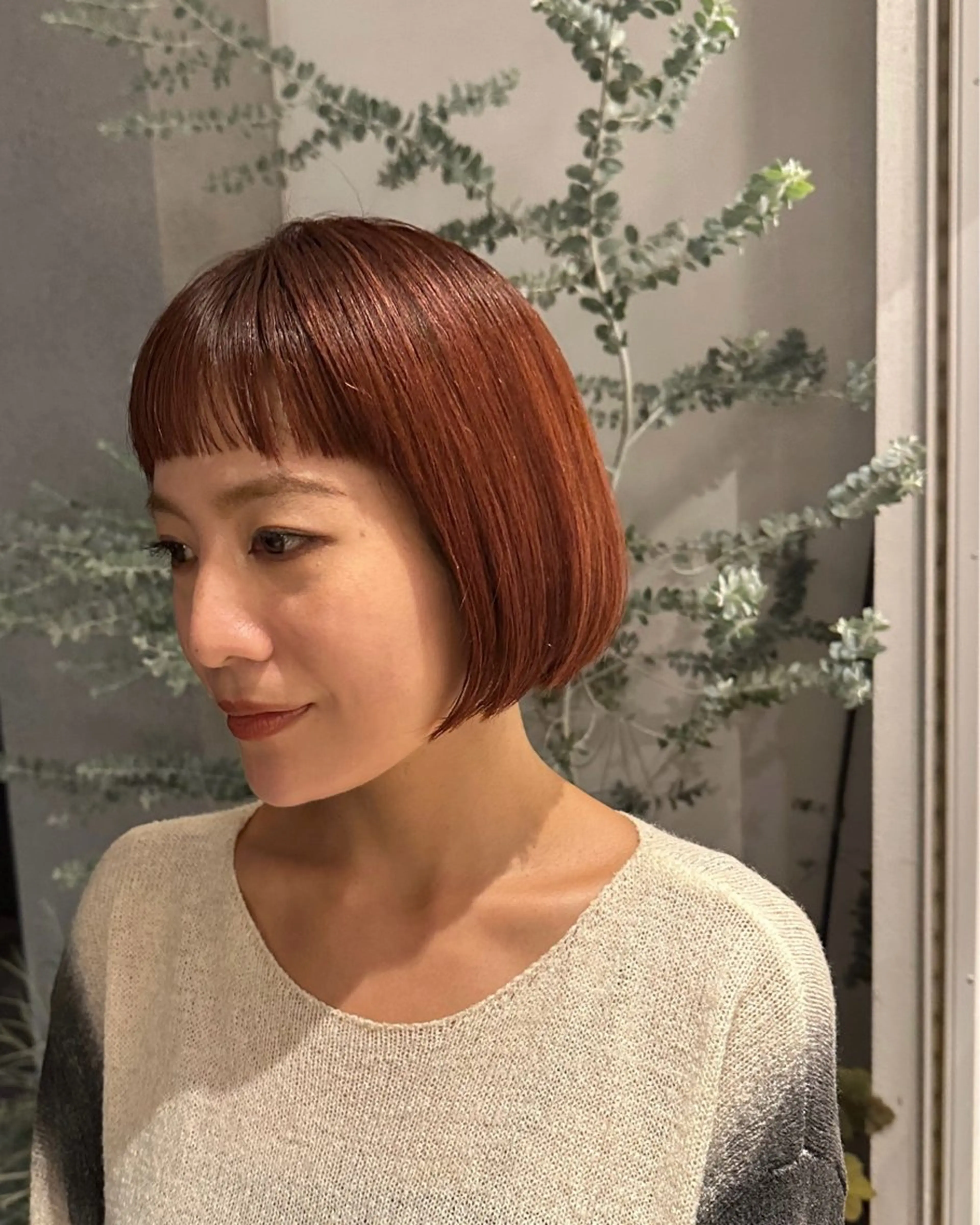 カラー 上米良 麻衣のヘアスタイル