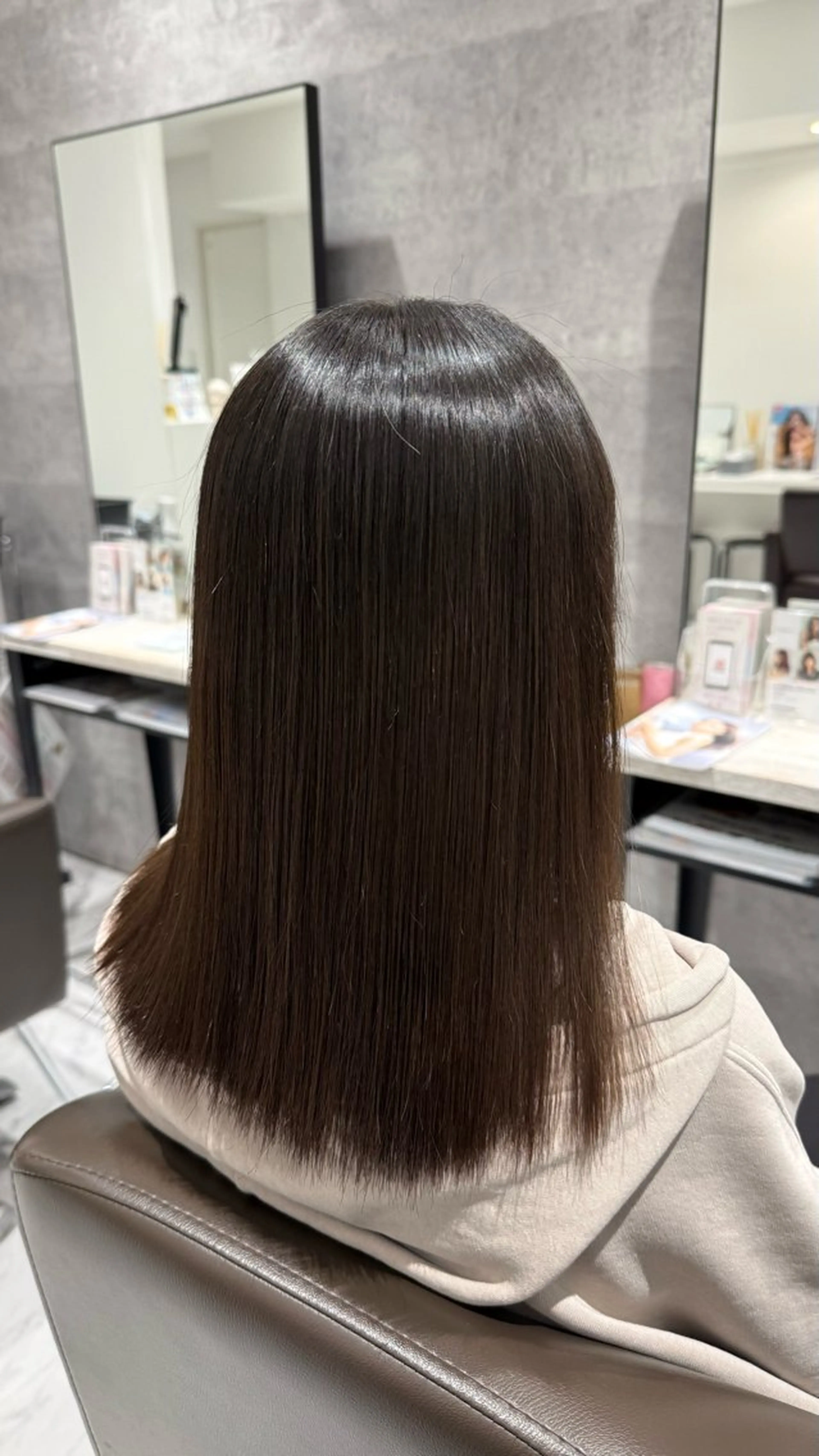 パーマ 縮毛矯正 Grow by NYNY 久野 結生のヘアスタイル