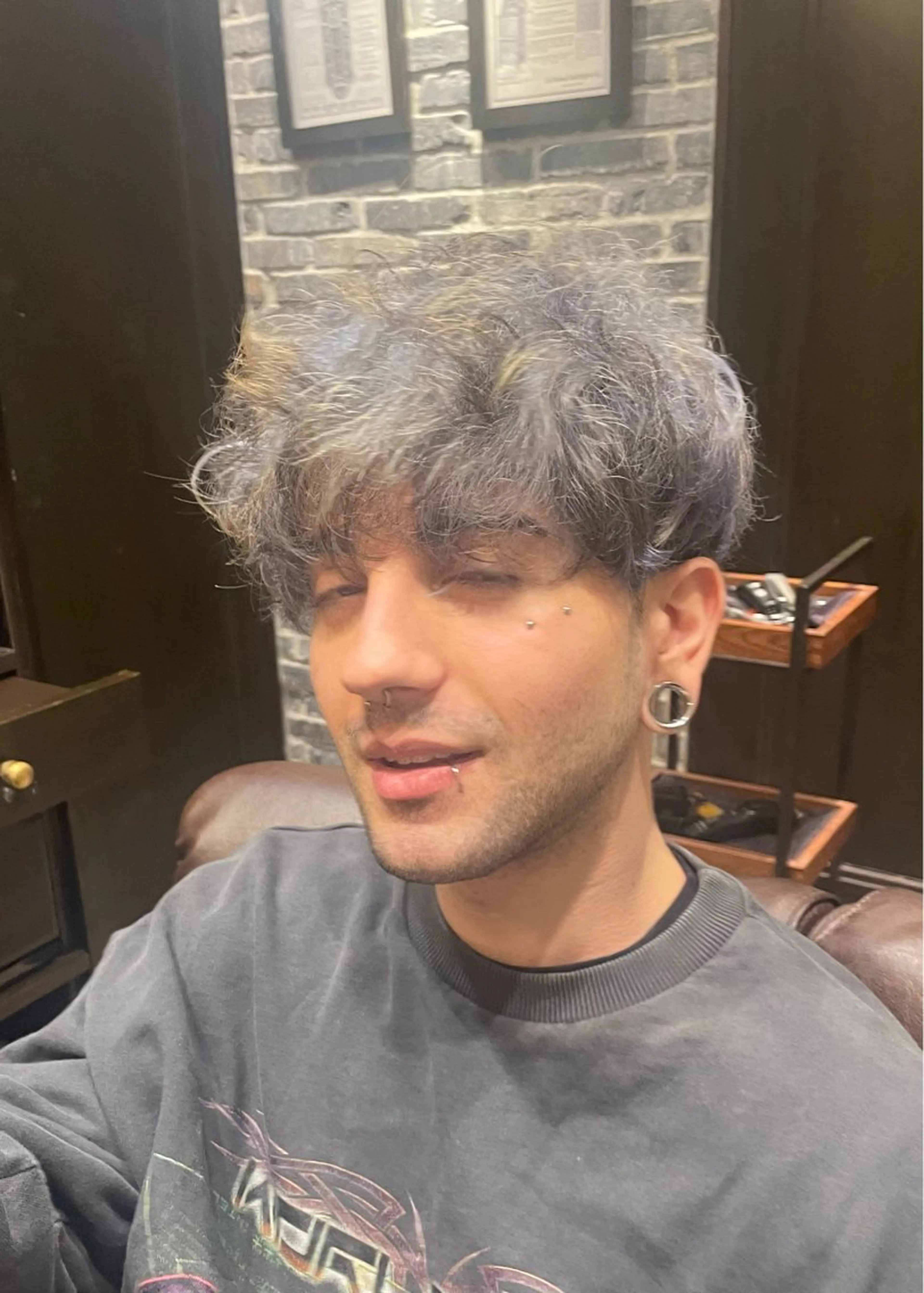 ショート パーマ カット無料 長利愛花のヘアスタイル