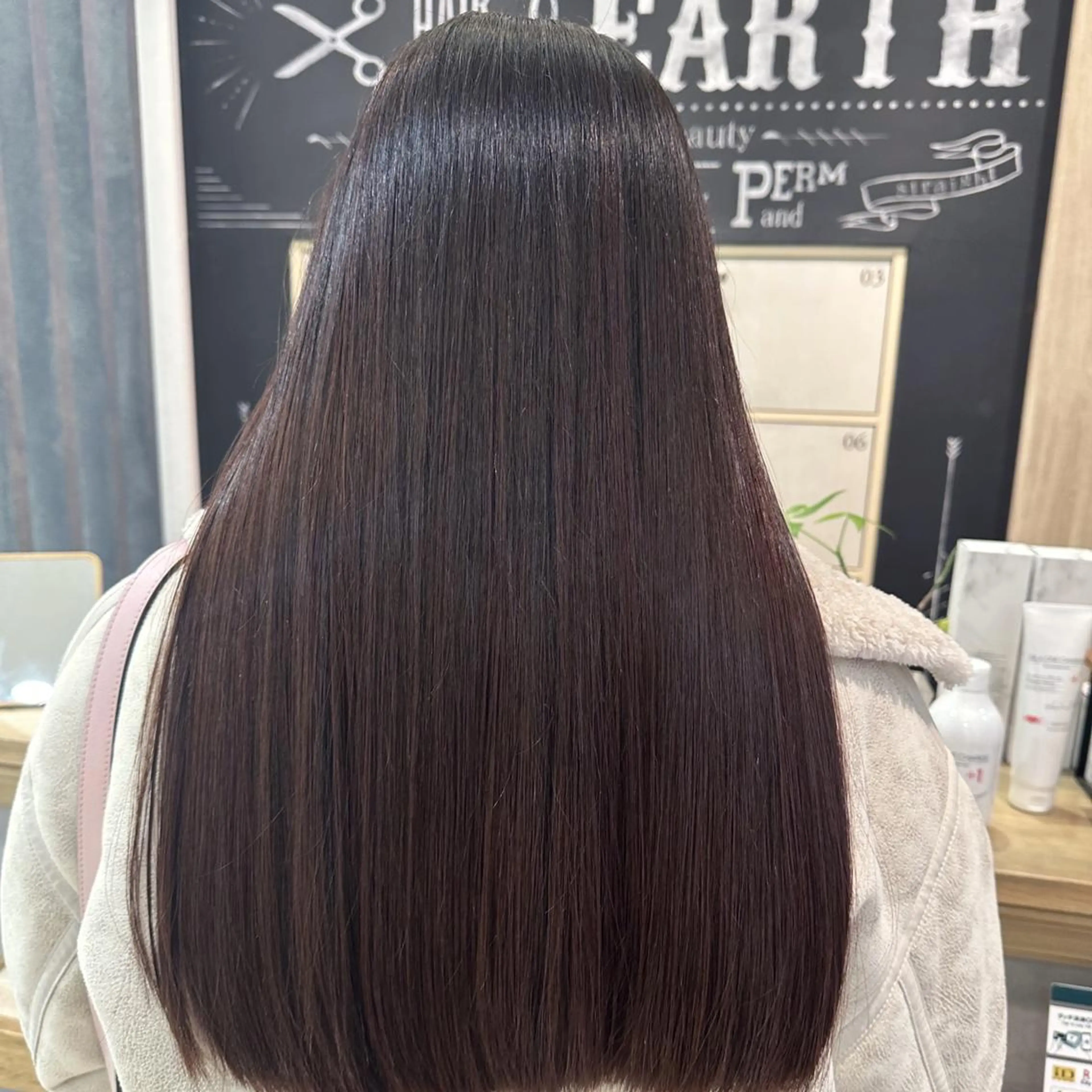 カラーしながらヘアケアまで💍オーガニックカラー＋髪質改善トリートメントの写真