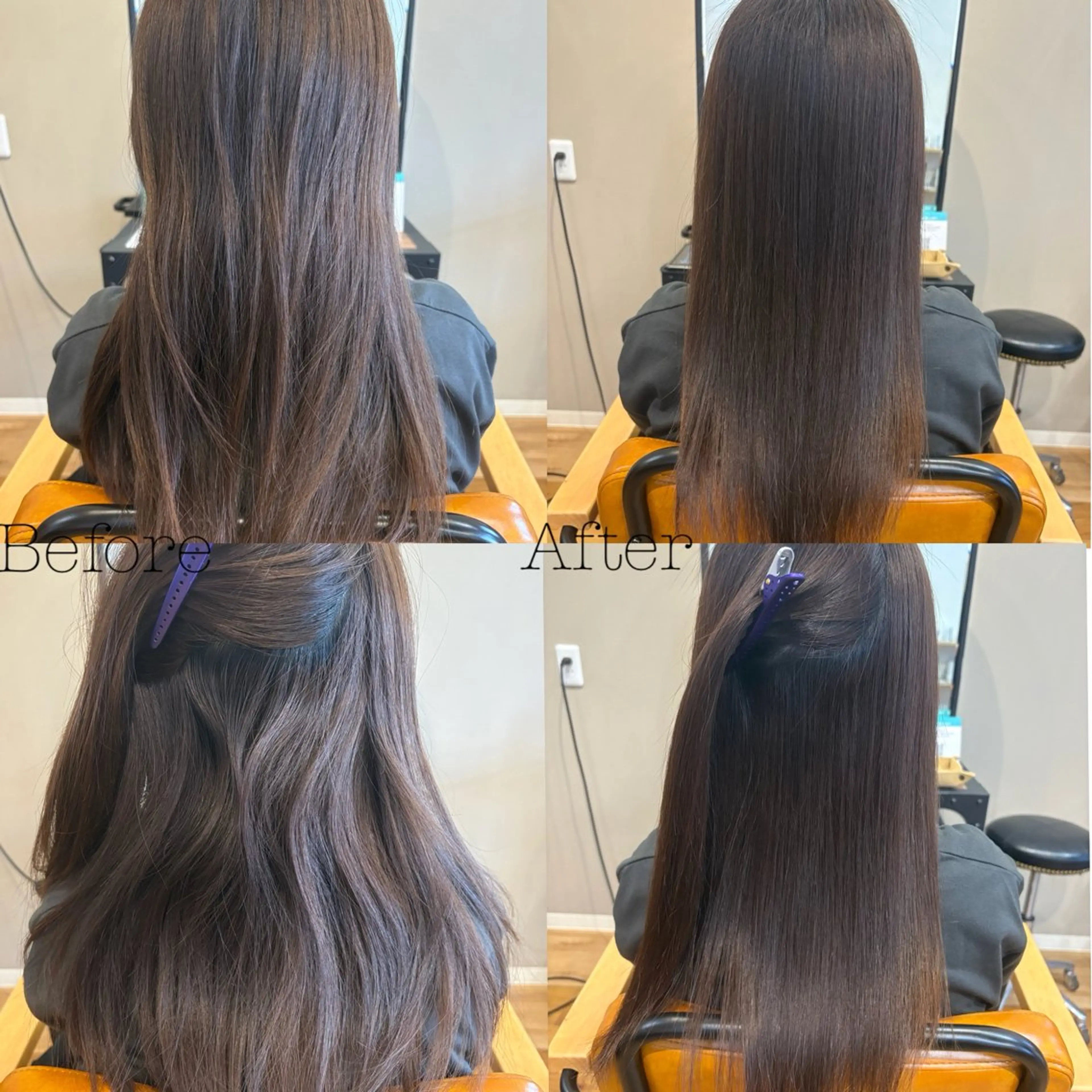 ロング 横 田のヘアスタイル