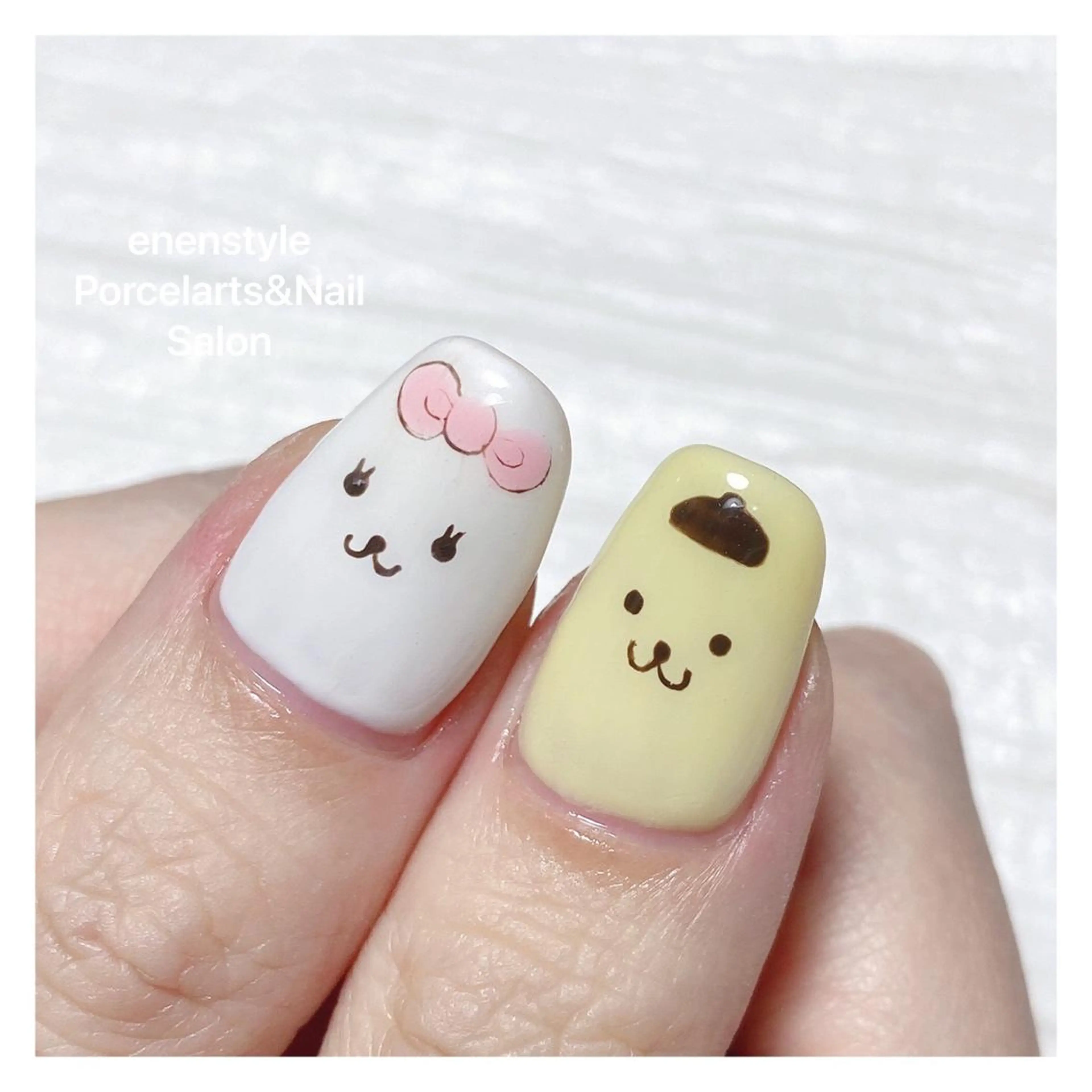 ミディアム ネイル ハンドネイル 👑enen style👑のネイルデザイン