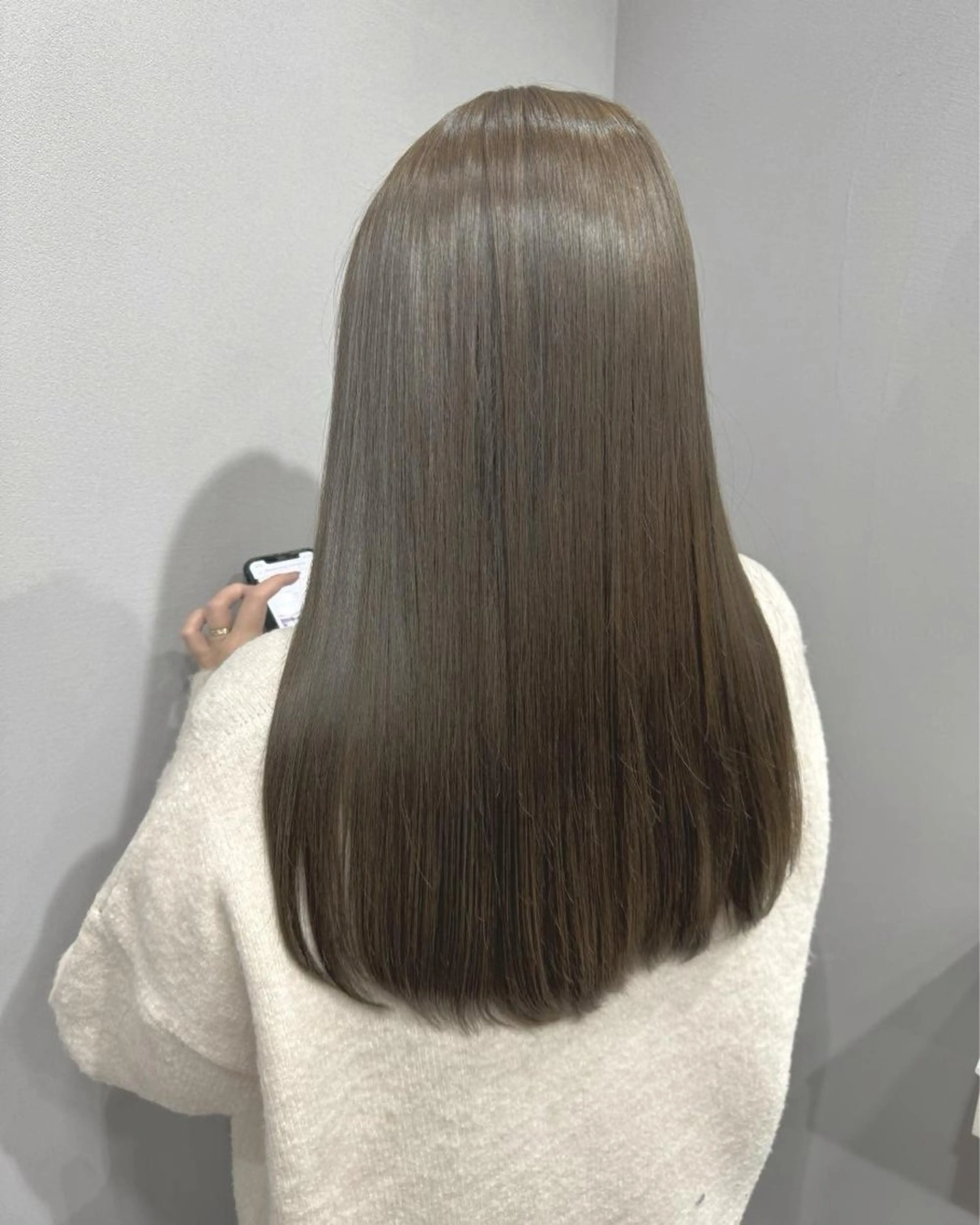 カラー 🫧ハイライトモデル 募集🫧溝口結麻のヘアスタイル