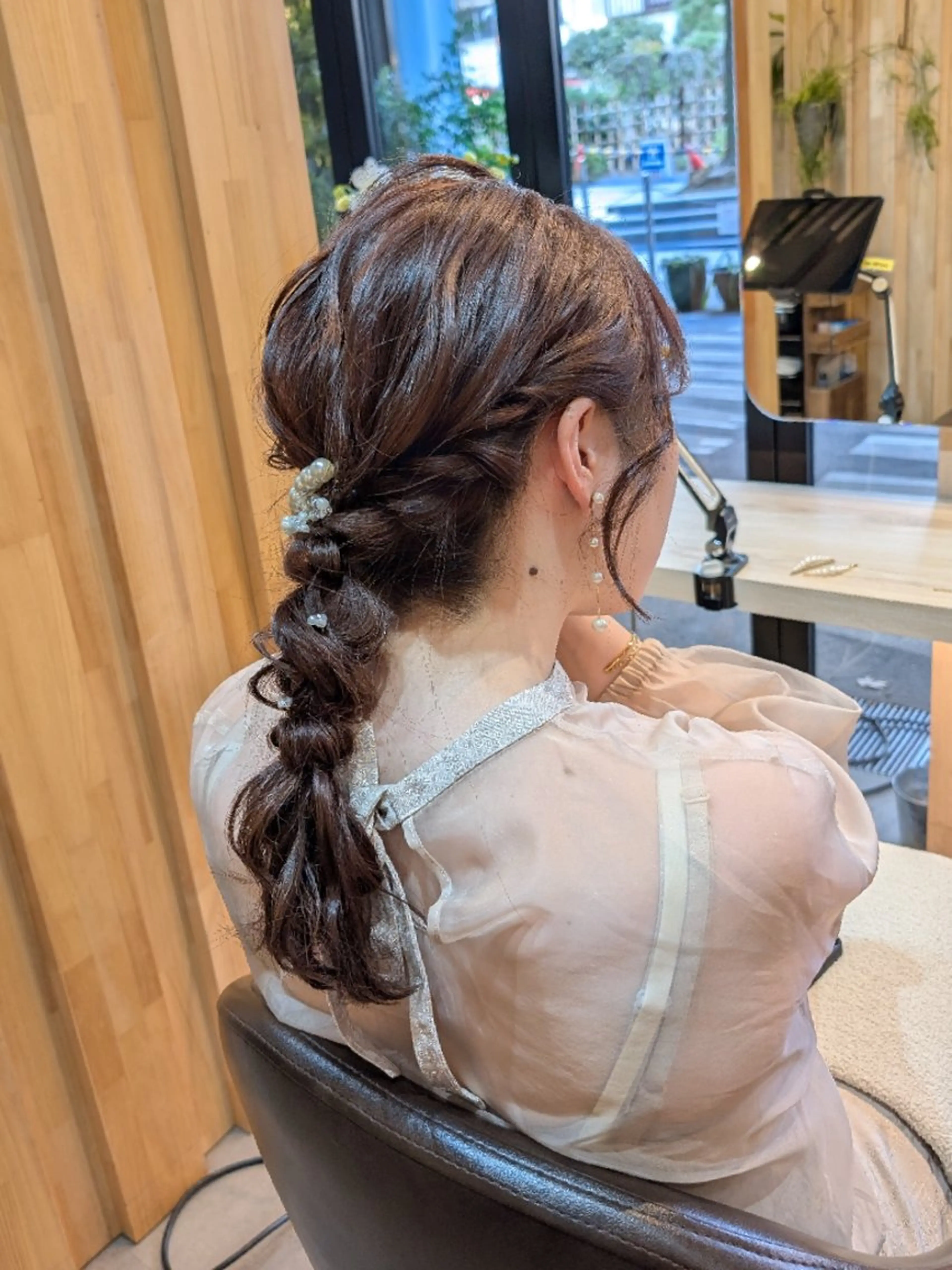 ヘアアレンジ ミディアム ヘアセット koto💭 コトのヘアスタイル