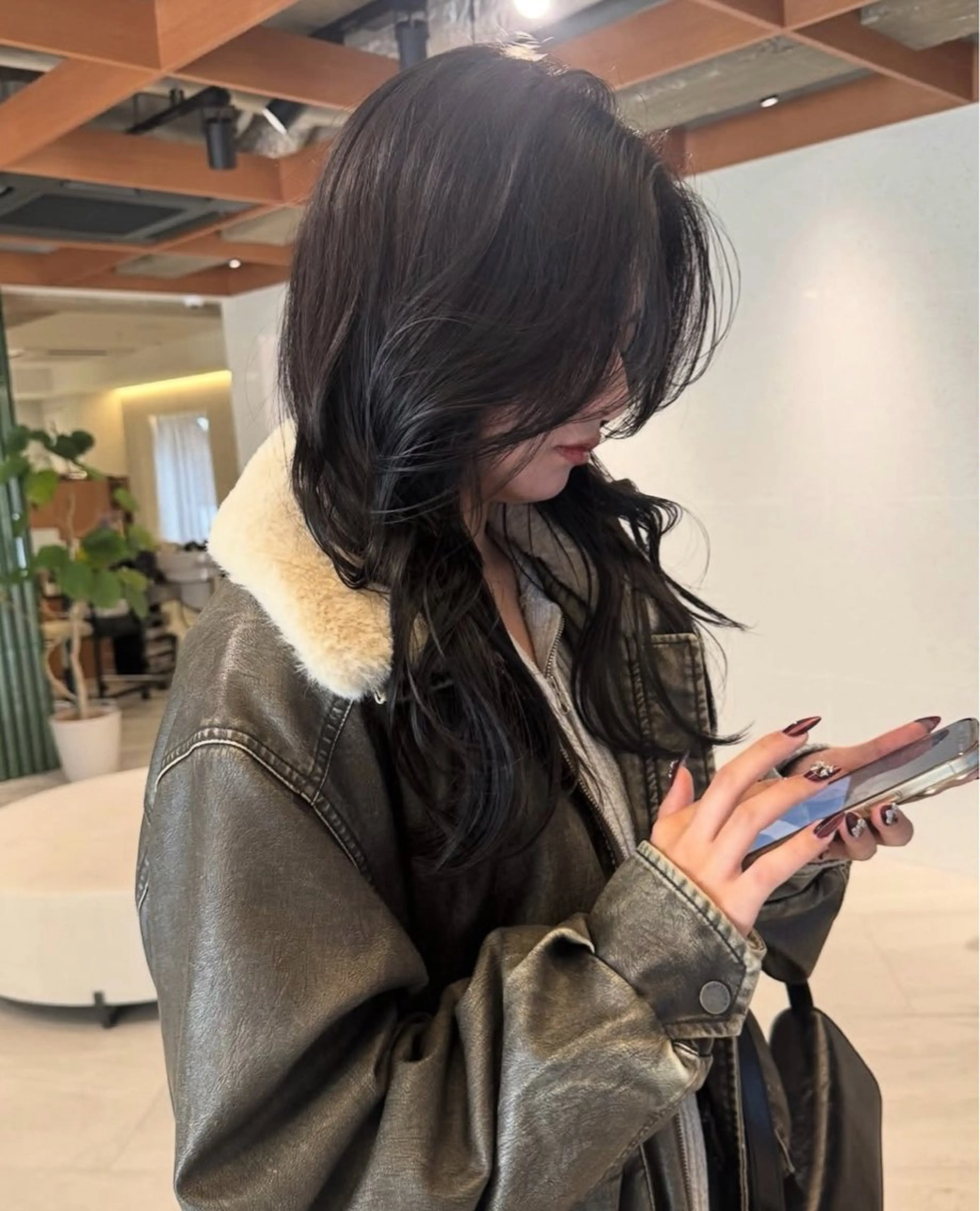 ロング カラー カット ヘアカラー トリートメント kakeru/ボブ パーマ/レイヤーのヘアスタイル