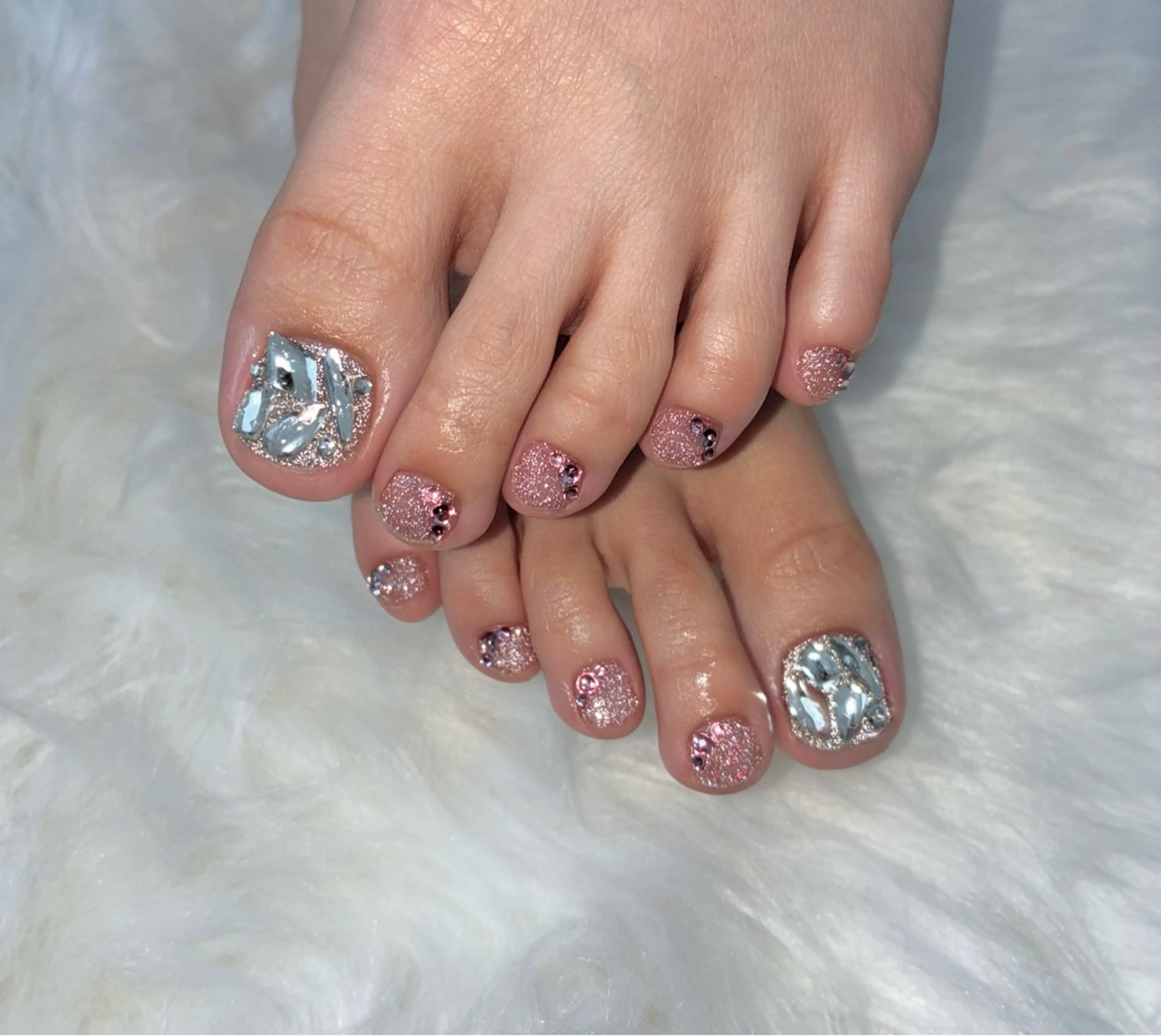 練習モデル🍒フットデザイン放題オフなしの写真