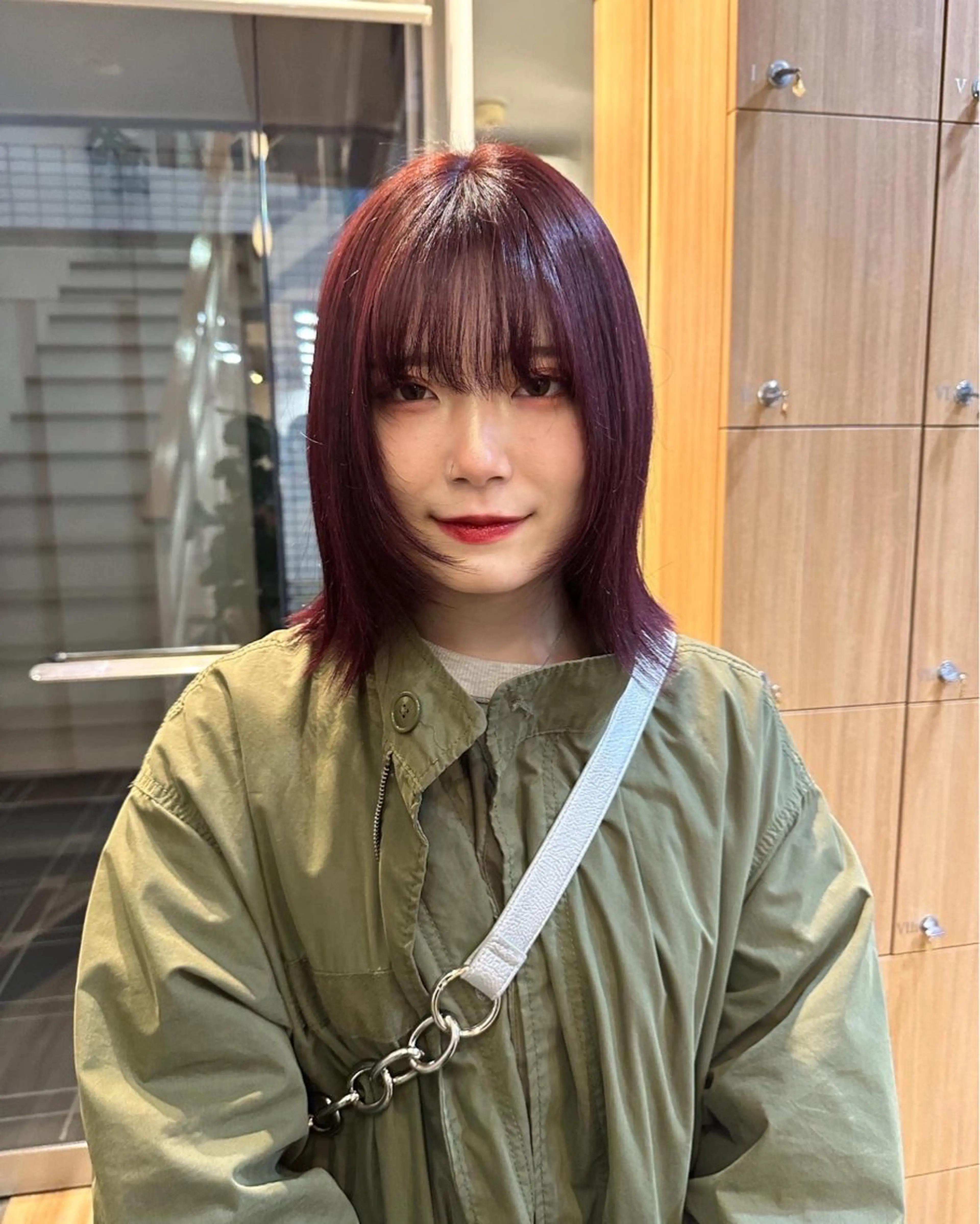 カラー ブリーチ レッドカラー ヘアカラー 西荻窪駅徒歩1分✨ /Lalaのヘアスタイル