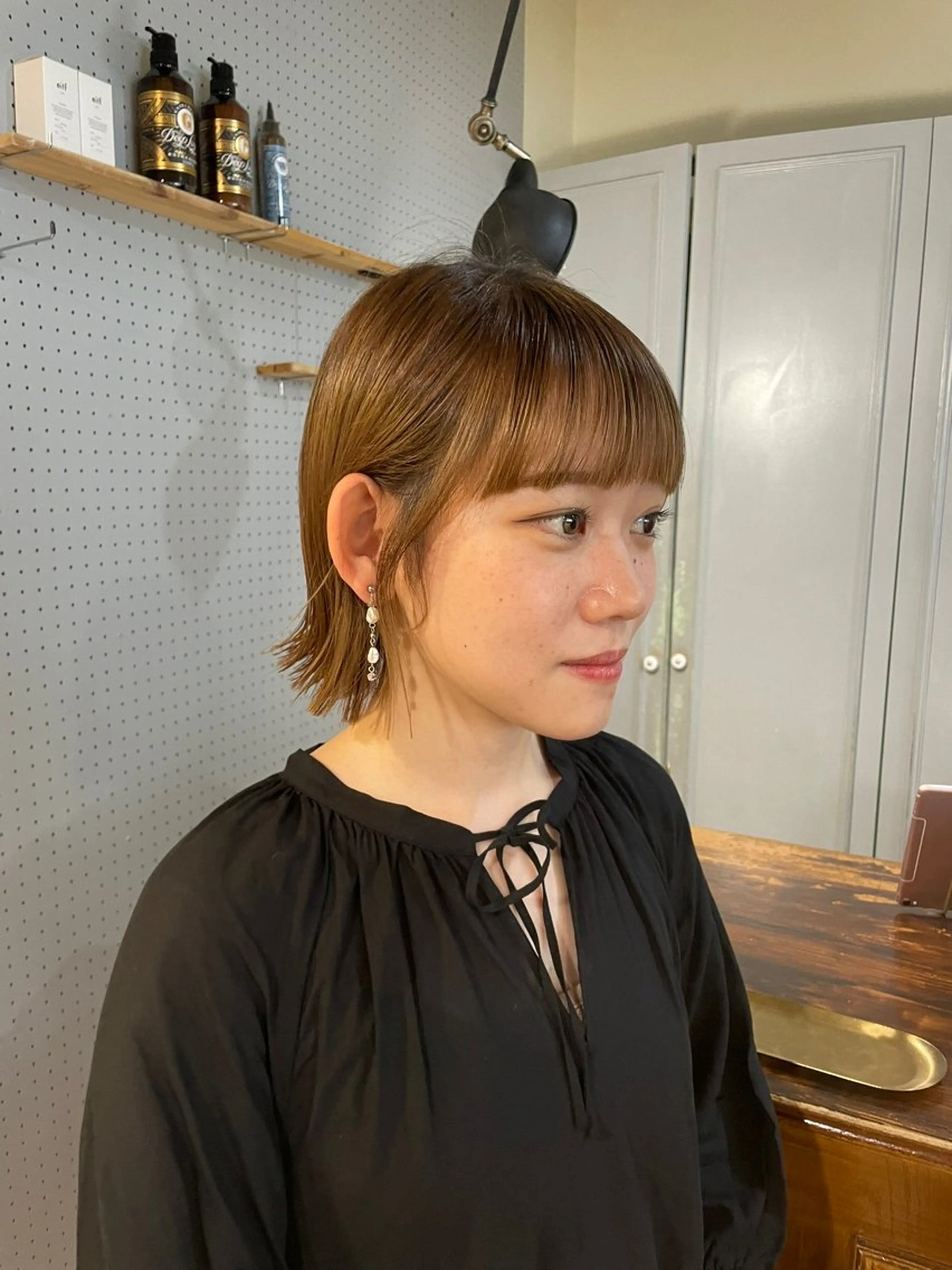 ミディアム カラー カット ヘアカラー 🤩噂のMr.髪ポジ ティブ®️yu🤩のヘアスタイル