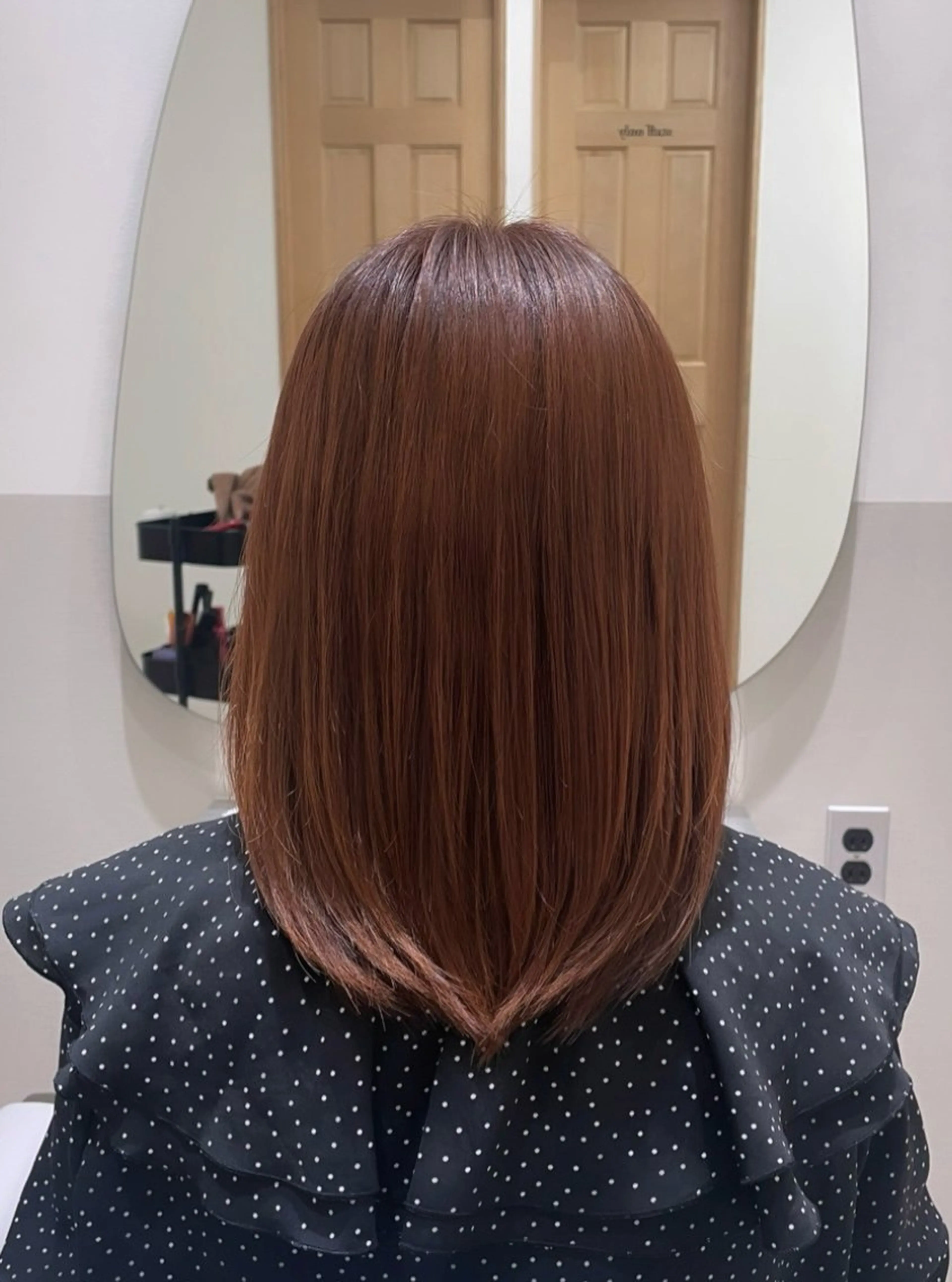 ミディアム カラー ブラウンカラー ピンクカラー ピンクブラウン カット ヘアカラー トリートメント 髪質改善✨Zina浦 安/個室🌈YUKIのヘアスタイル