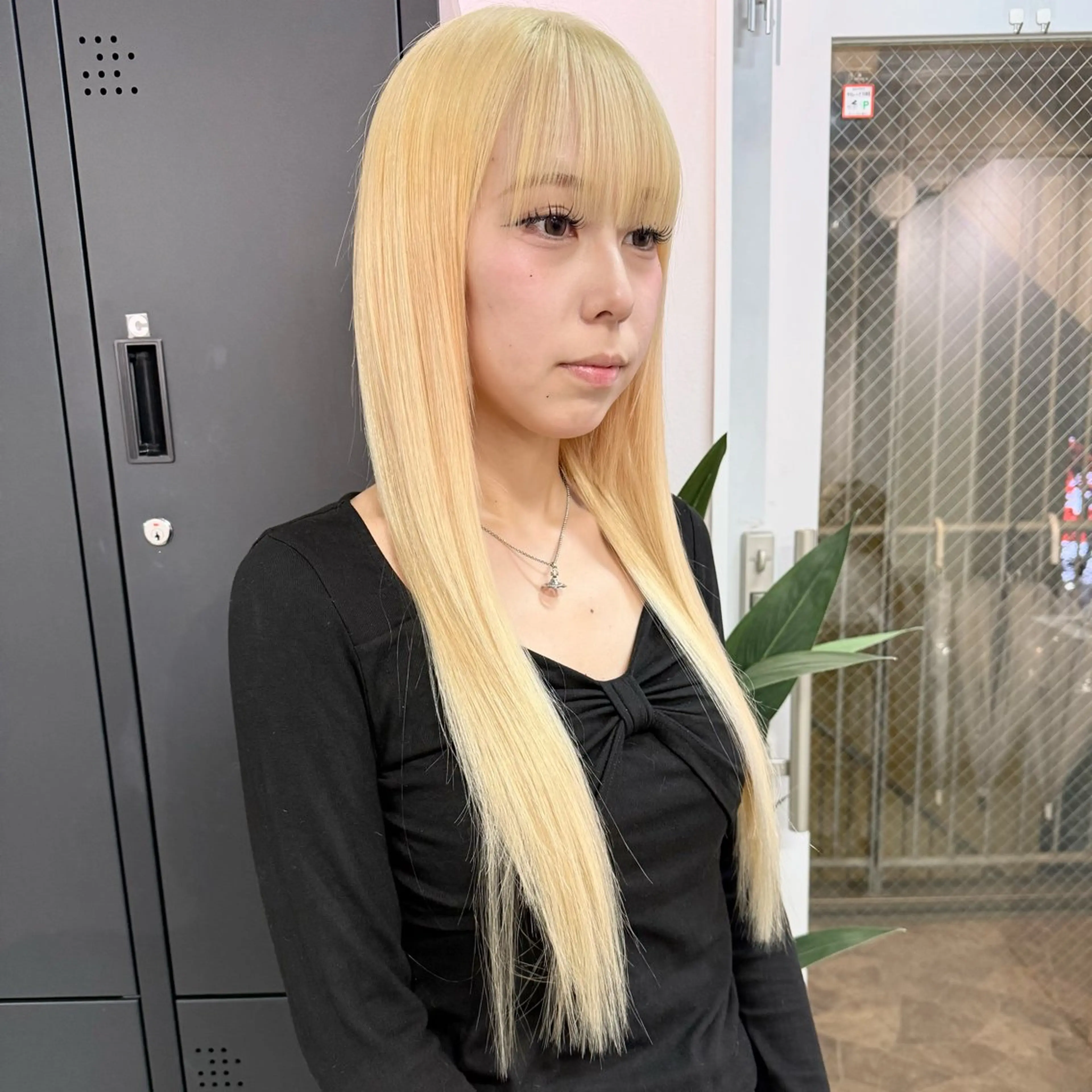 ロング カラー カット ヘアカラー エクステ ヘアセット 渋谷🎨ハイトーン× エクステ🎨レンのヘアスタイル