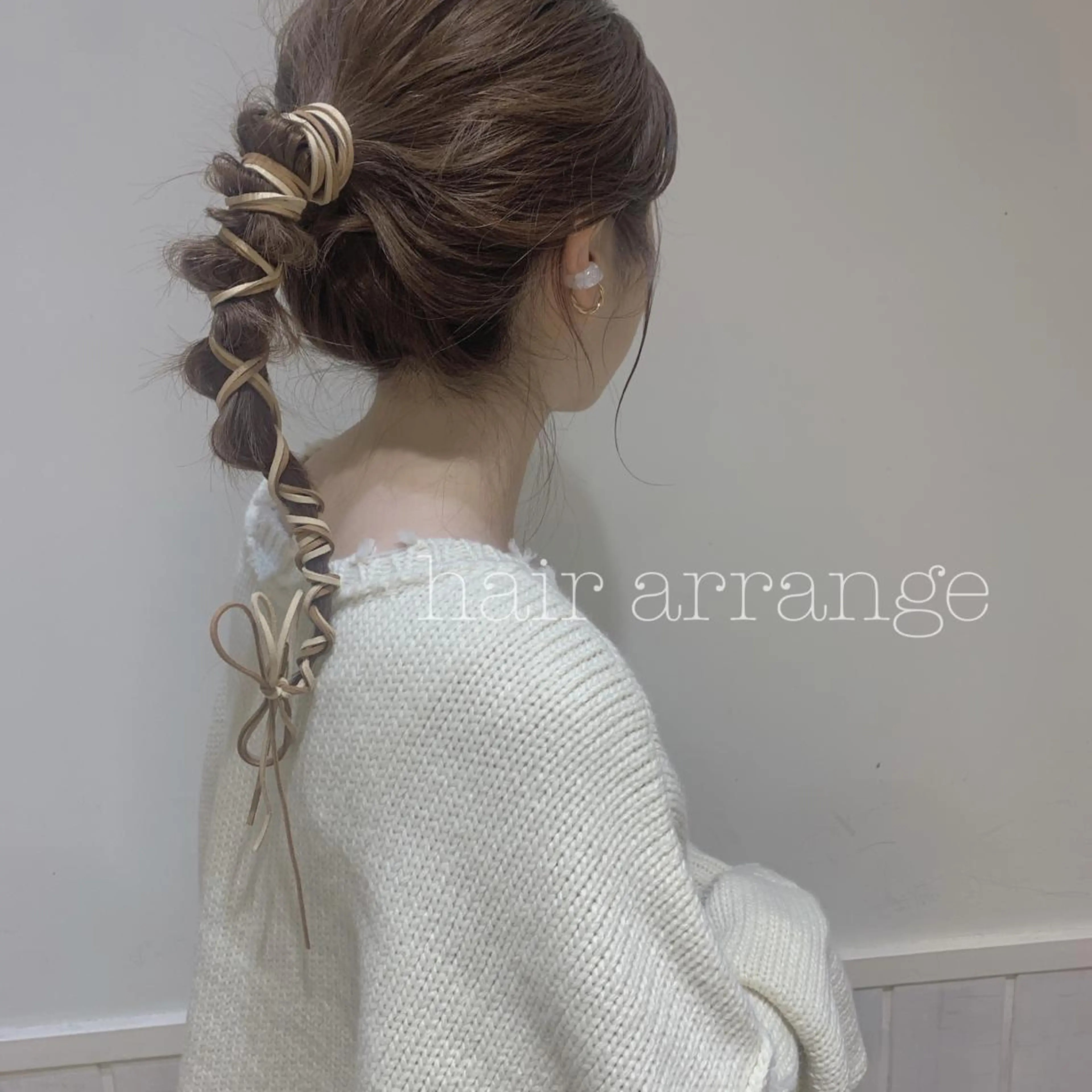 ヘアアレンジ ヘアセット ぱつっとボブ/ 小野あかねのヘアスタイル