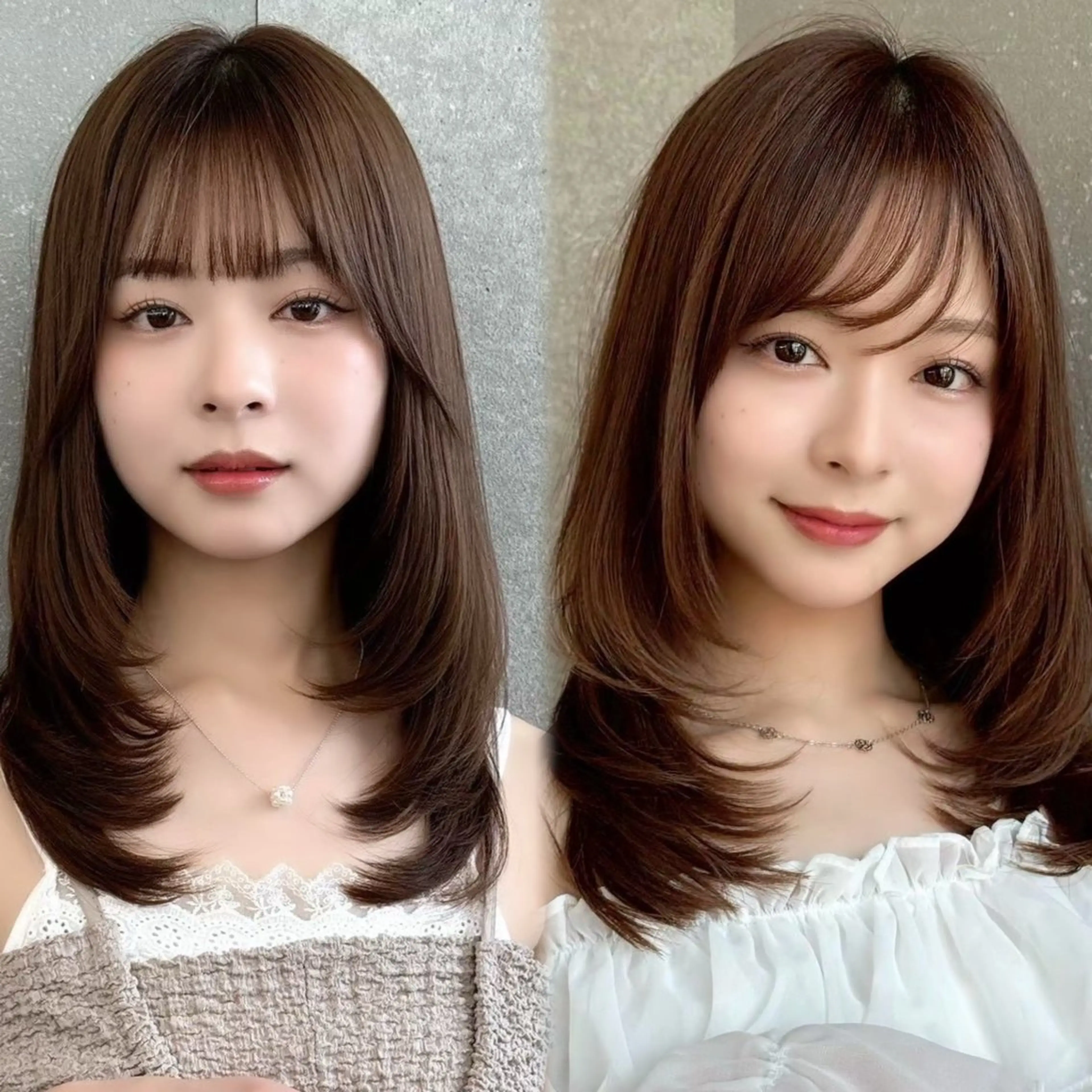 ロング カット ヘアカラー レイヤー/顔周り /ボブ/銀座/サラのヘアスタイル