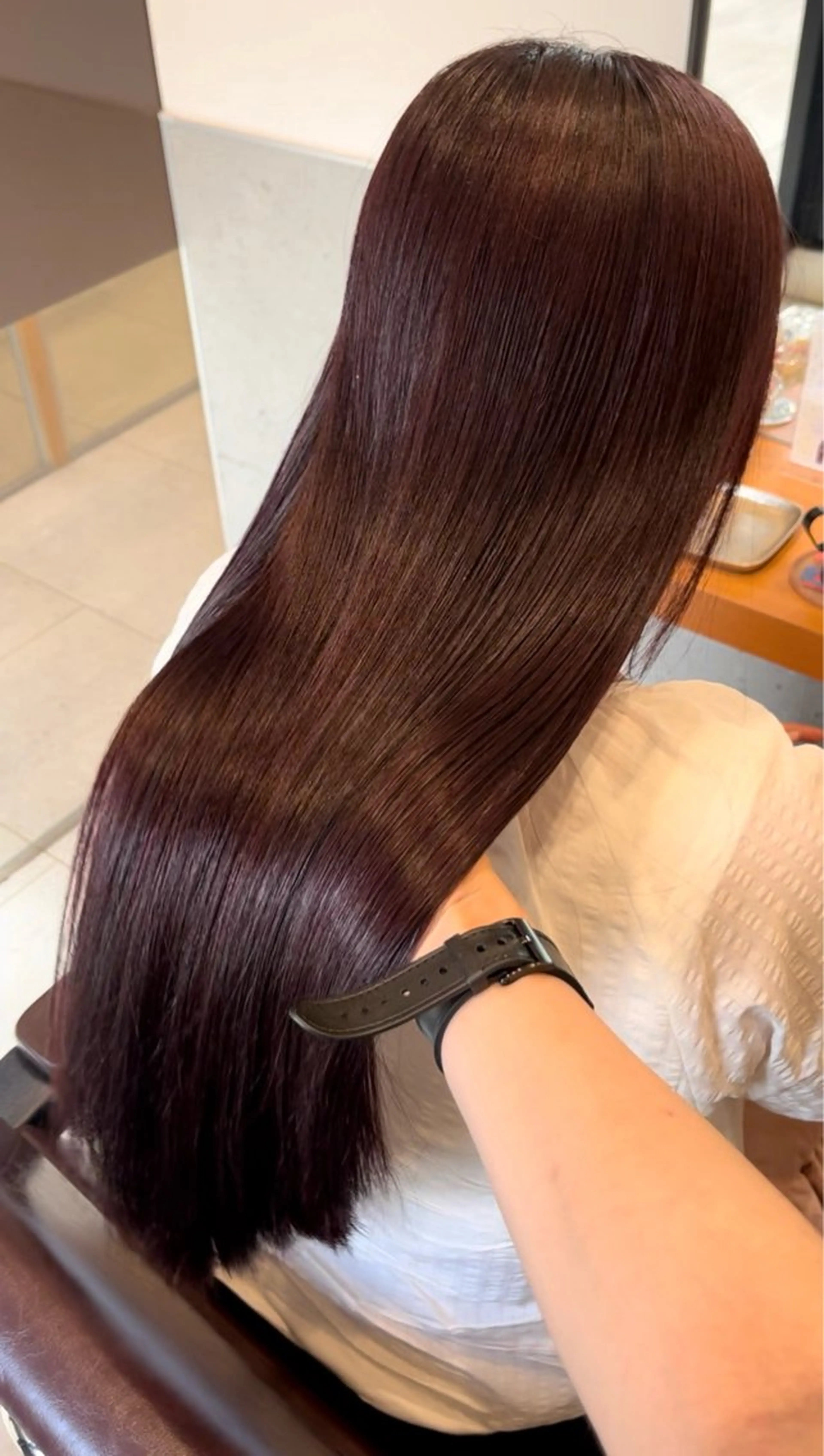 ロング カラー classic 新横浜所属・大人girly🛋️ 🤍yukakoのヘアスタイル