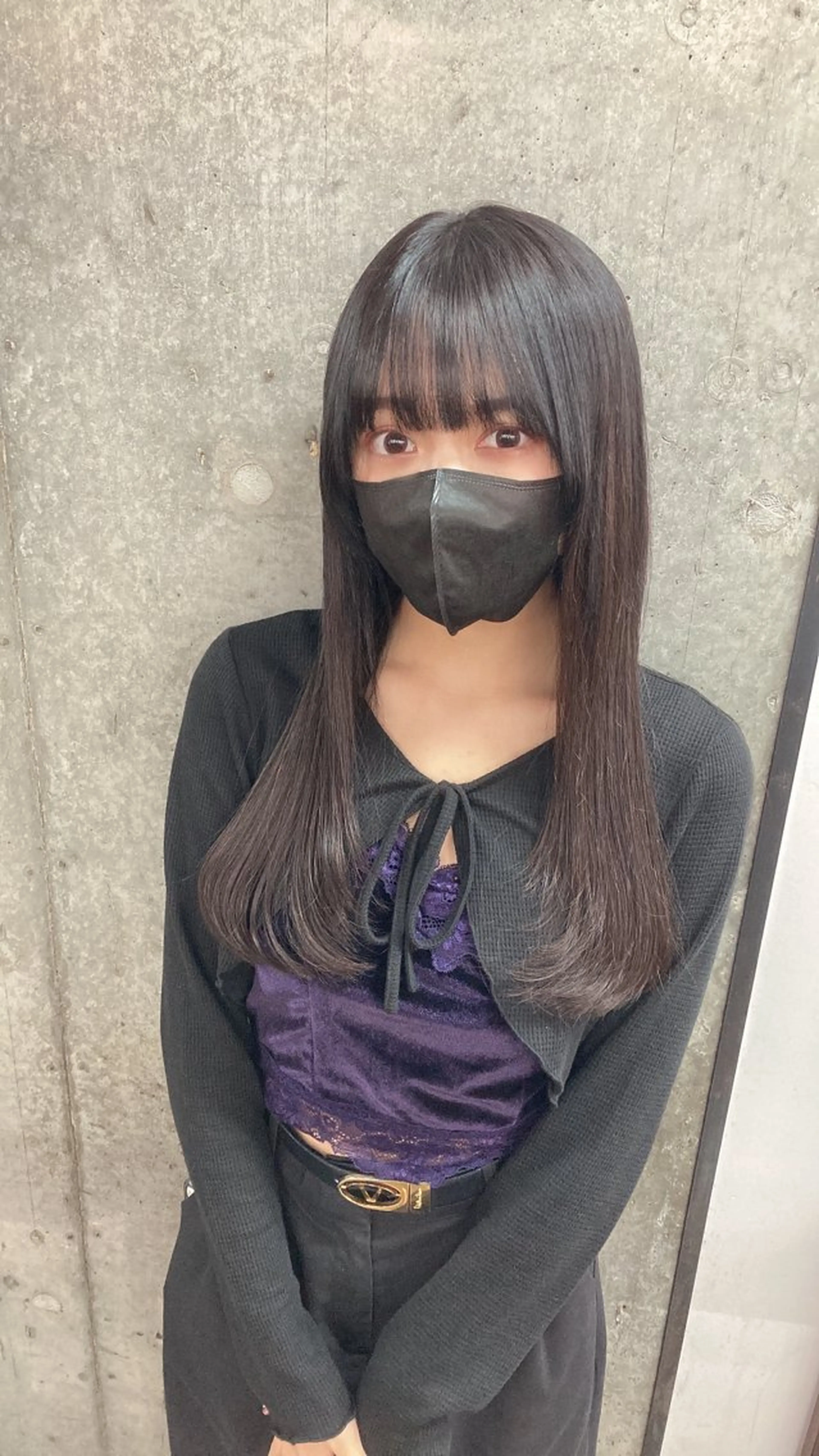 セミロング ✨最安値✨エクステ カラー🌼つきな🌼のヘアスタイル