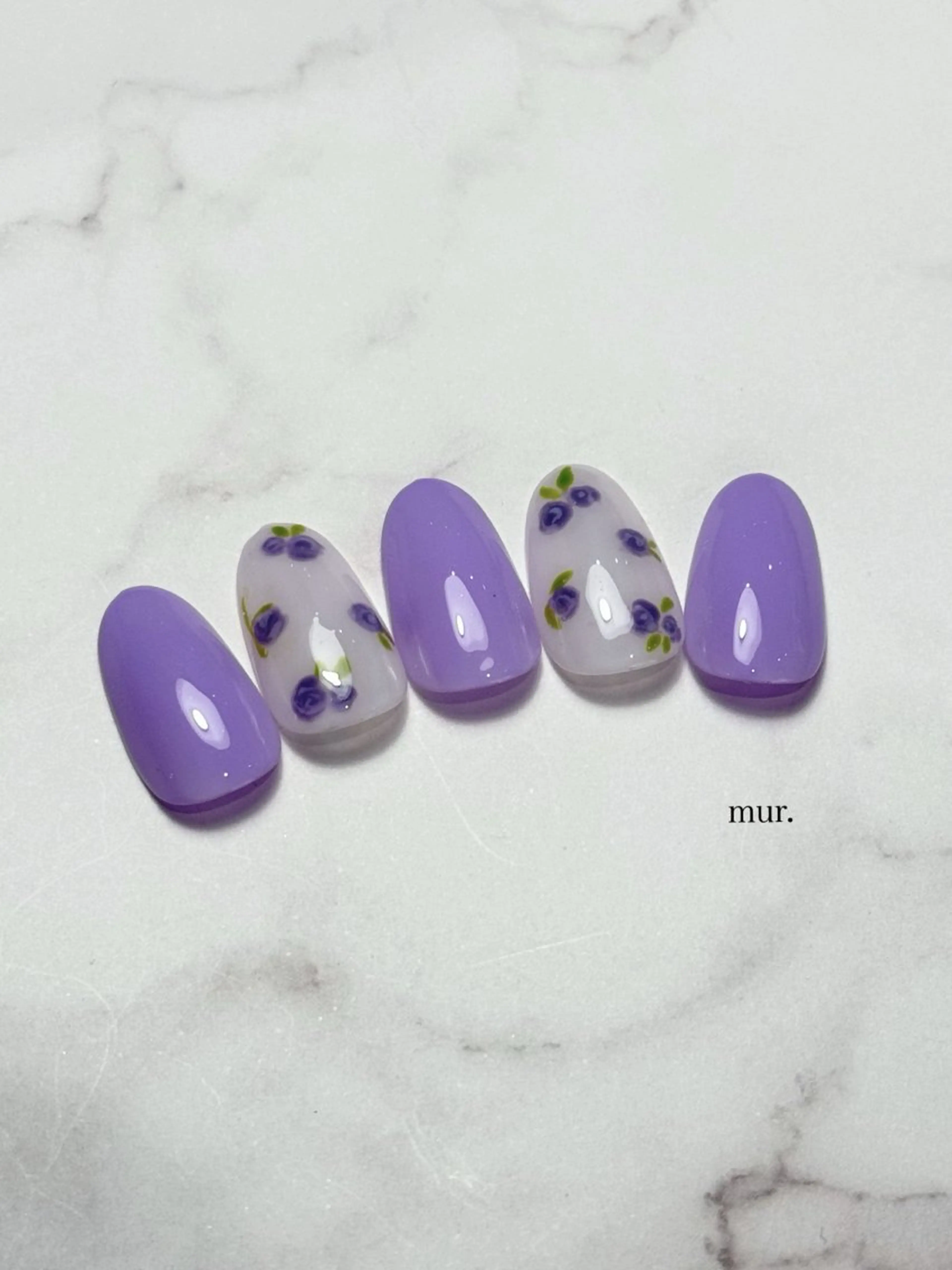 ネイル 春ネイル ハンドネイル mur. harukaのネイルデザイン