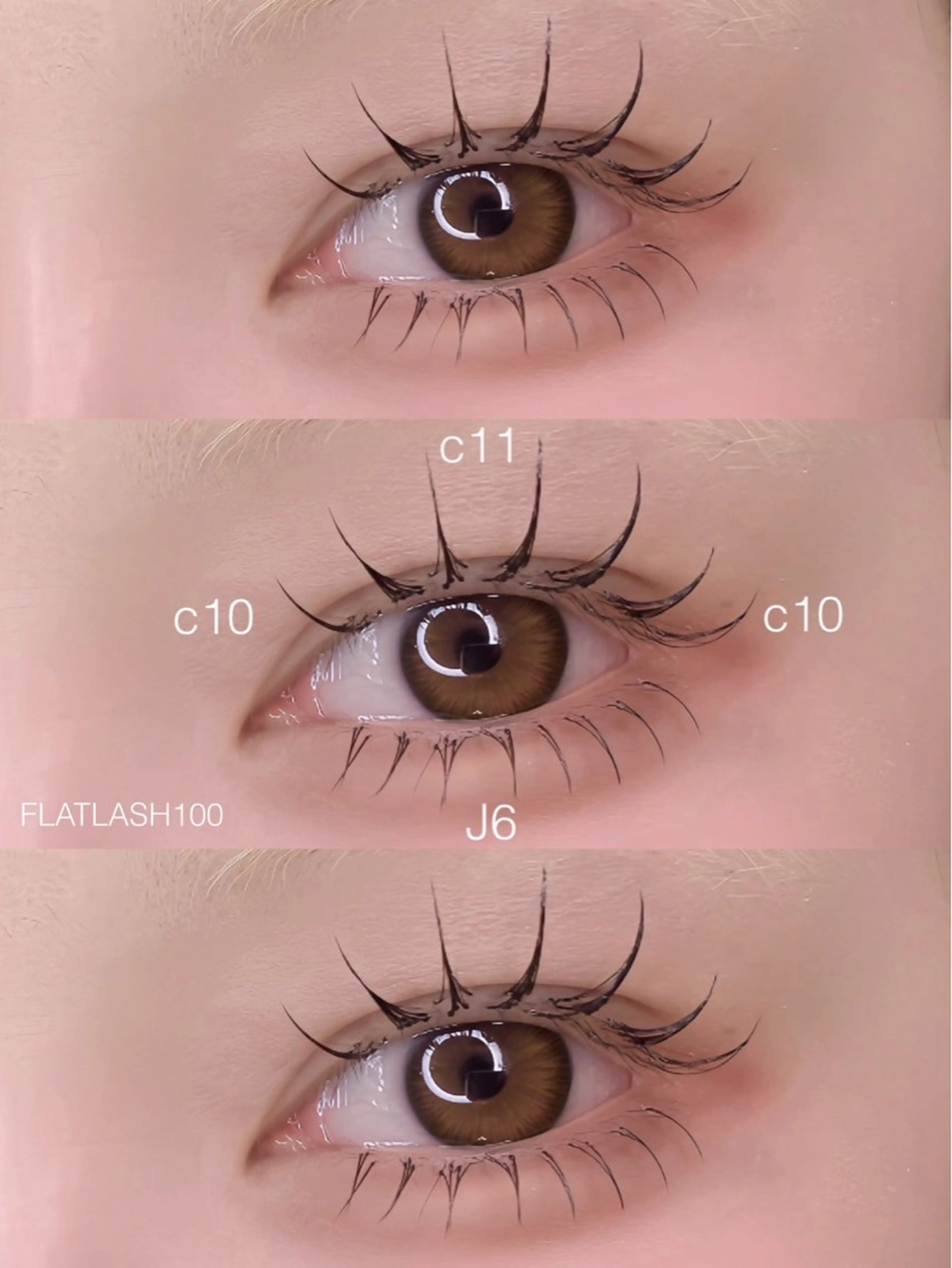 上下マツエクセット🤍上100本🎀下30本🎀の写真