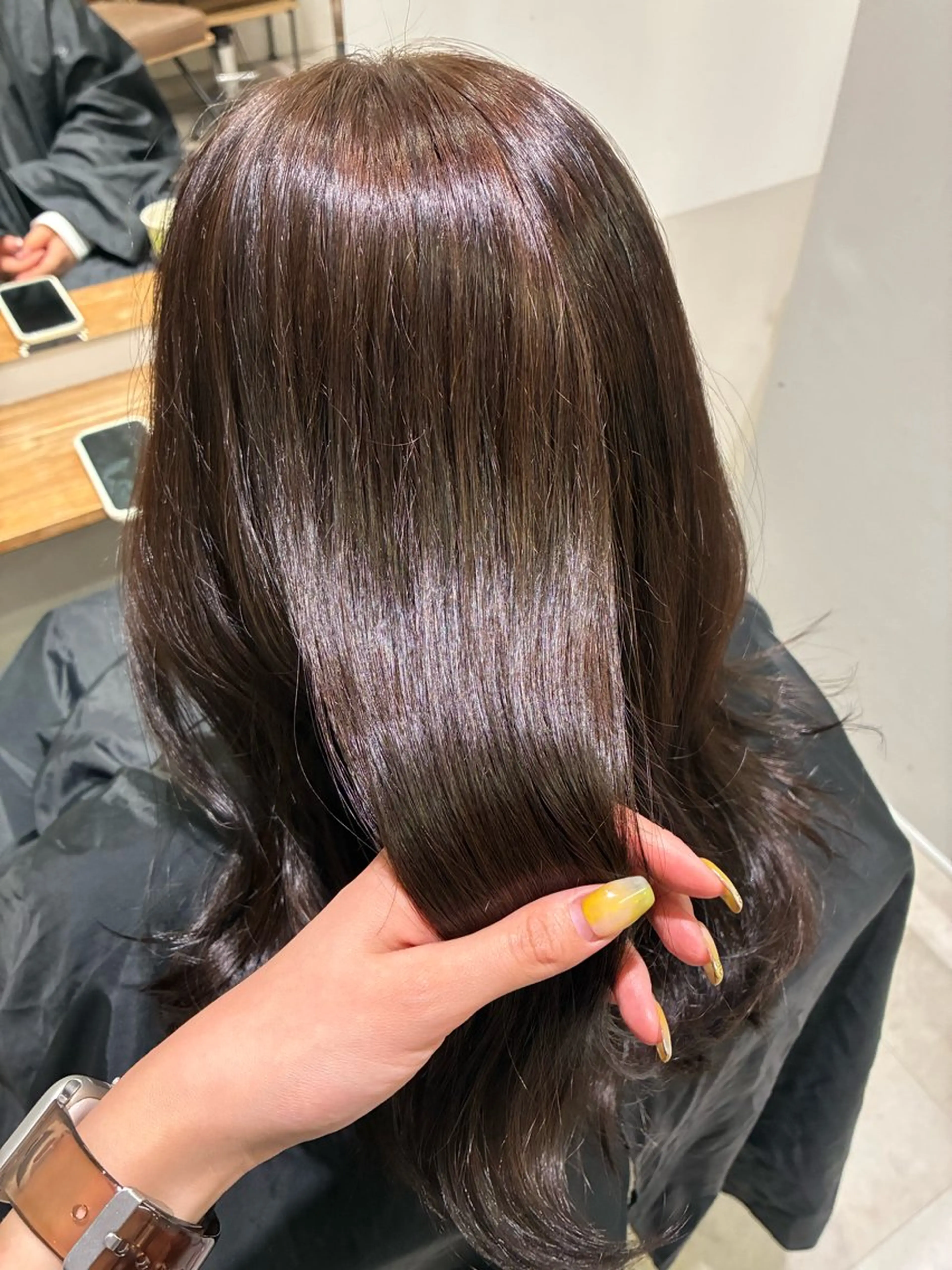 ミディアム ヘアカラー ボブ🎀髪質改善✨ karinaのヘアスタイル