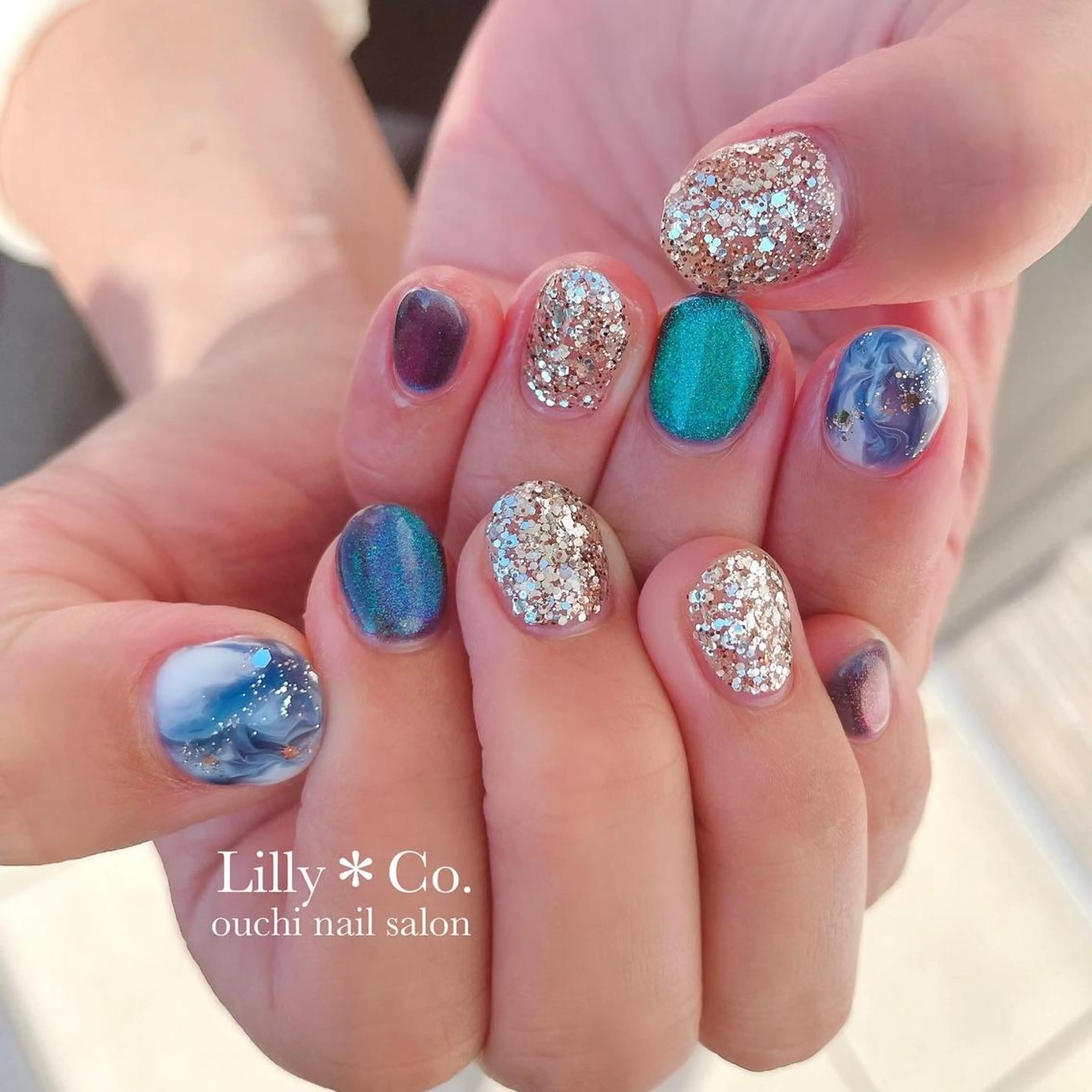 ネイル ハンドネイル ハンドケア Lilly Co.のネイルデザイン