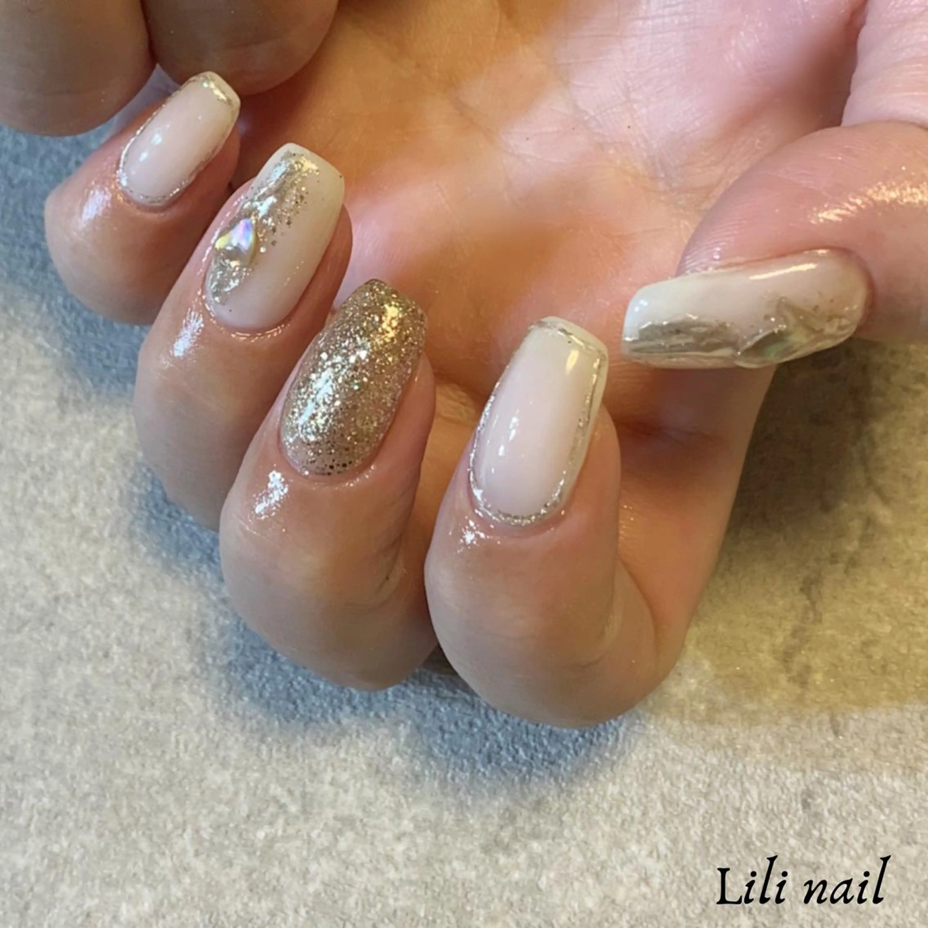 カラー ネイル アートネイル ハンドネイル Lilibeauty salonのネイルデザイン