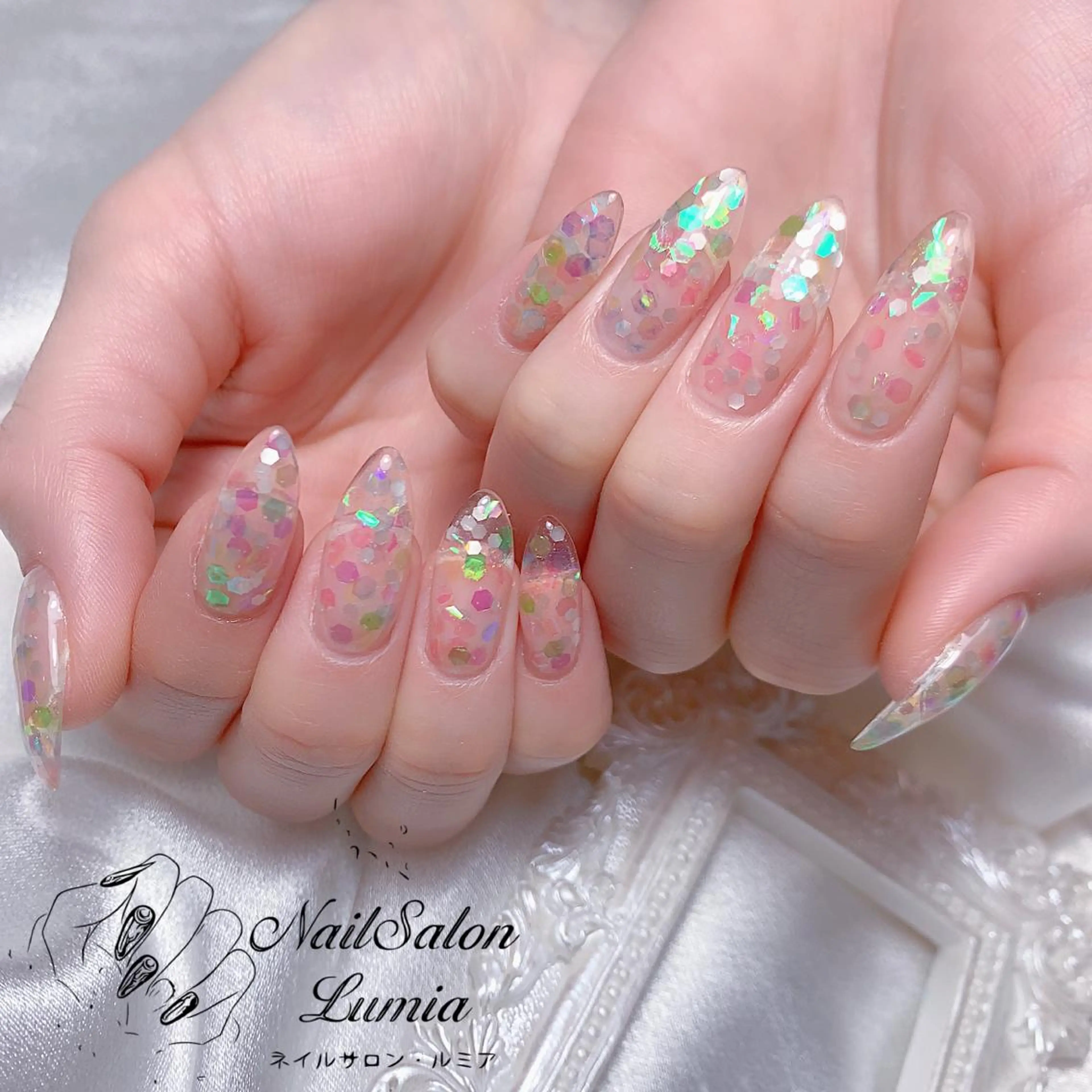 ネイル ハンドネイル ネイルサロン ルミア Lumia 店長のネイルデザイン