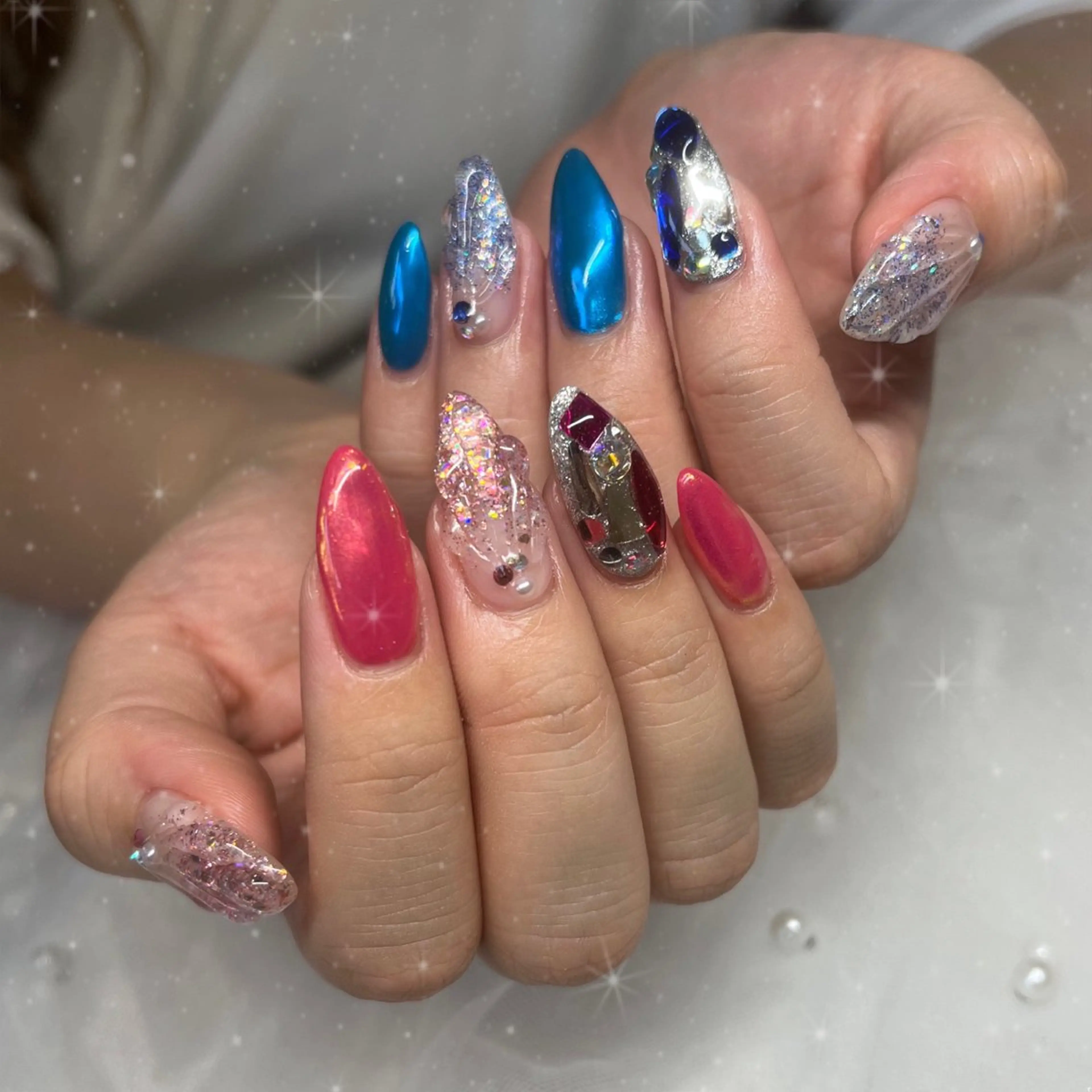 ネイル ハンドネイル BlueDaisy 栄本店のネイルデザイン
