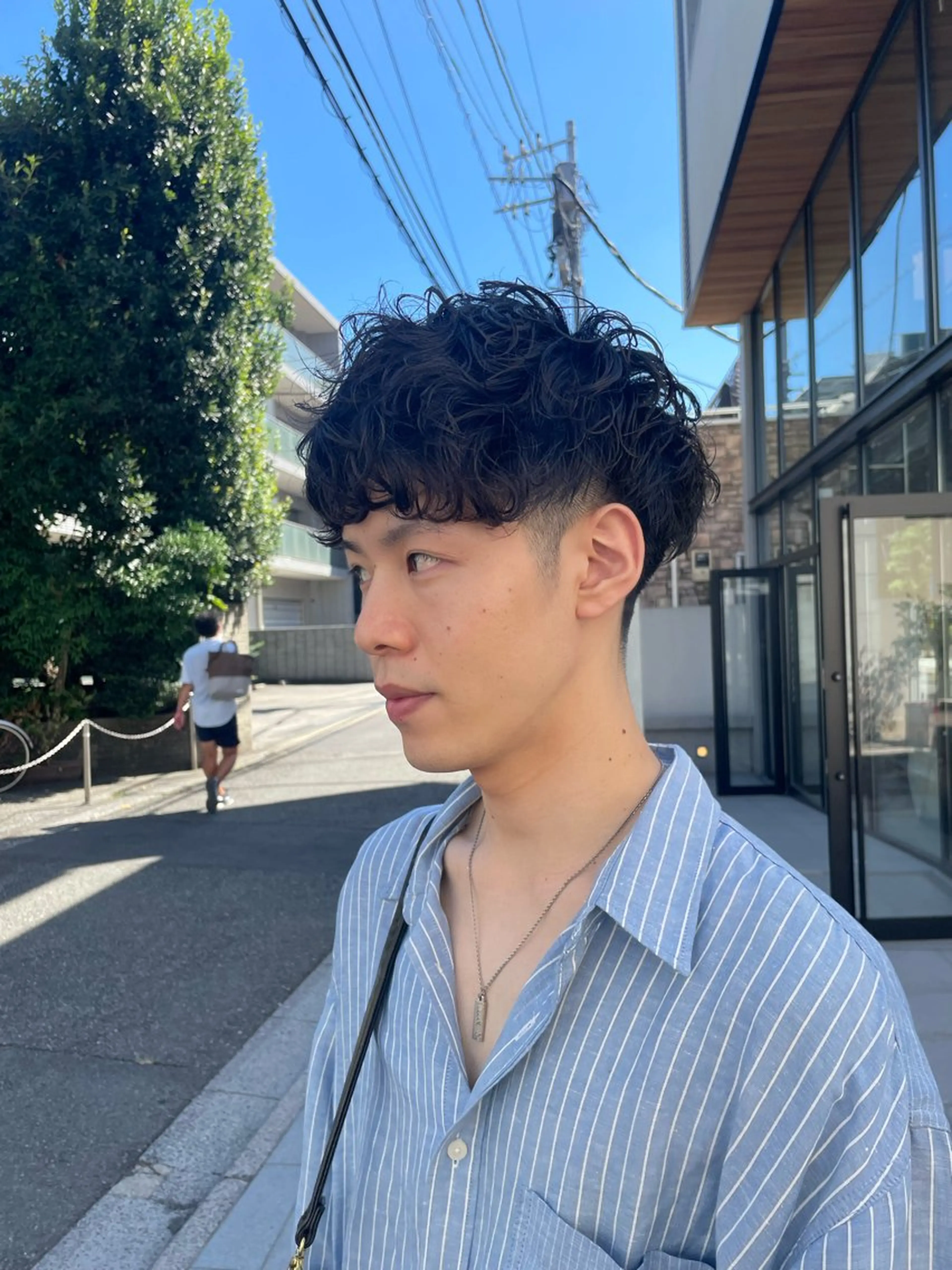 ショート パーマ カット 表参道【髪質改善】 宮嶋勇太のヘアスタイル