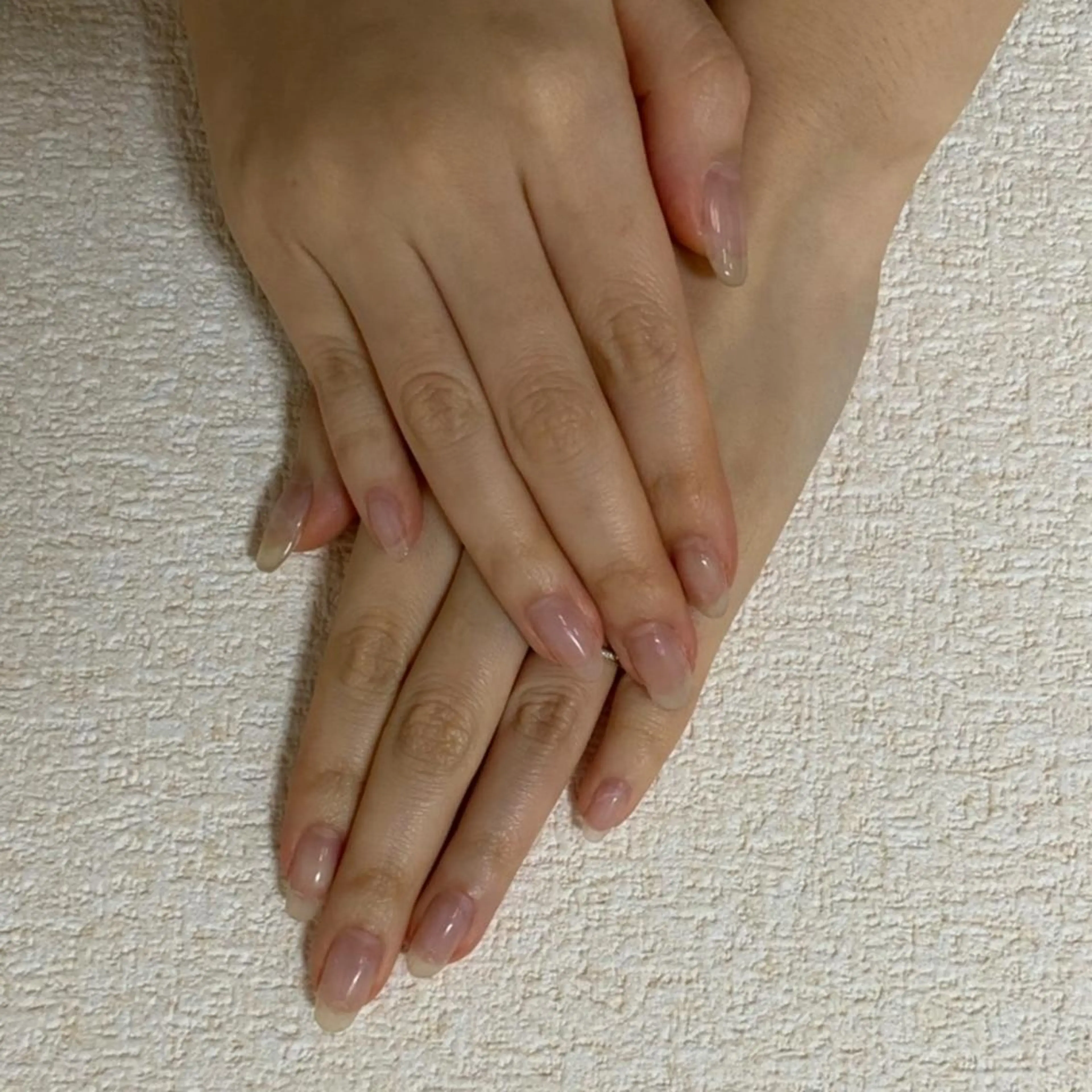 【ジェルネイル】クリアの写真