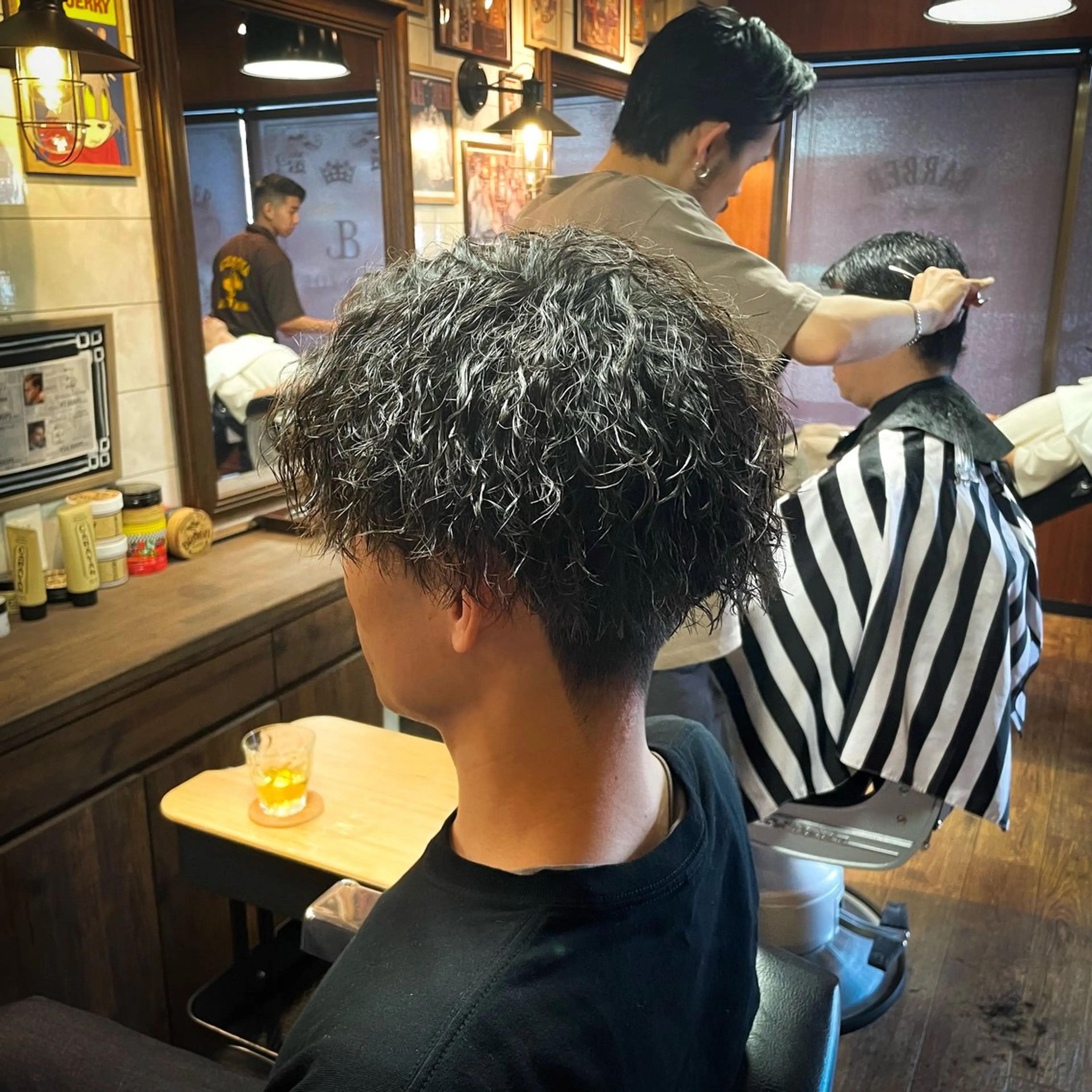 カット、パーマの写真