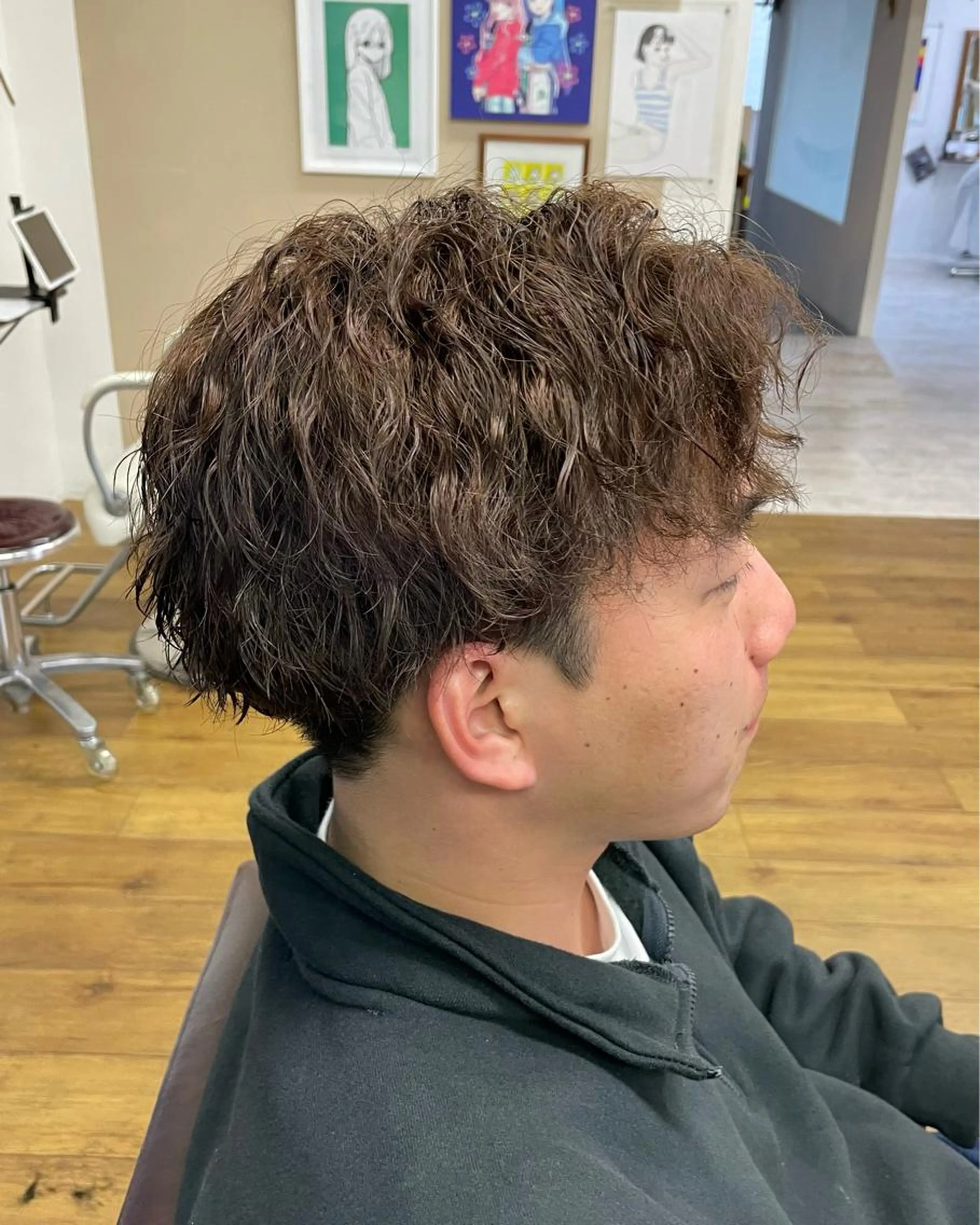 メンズカット＋パーマ＋カラー✨15,290円​〜​の写真