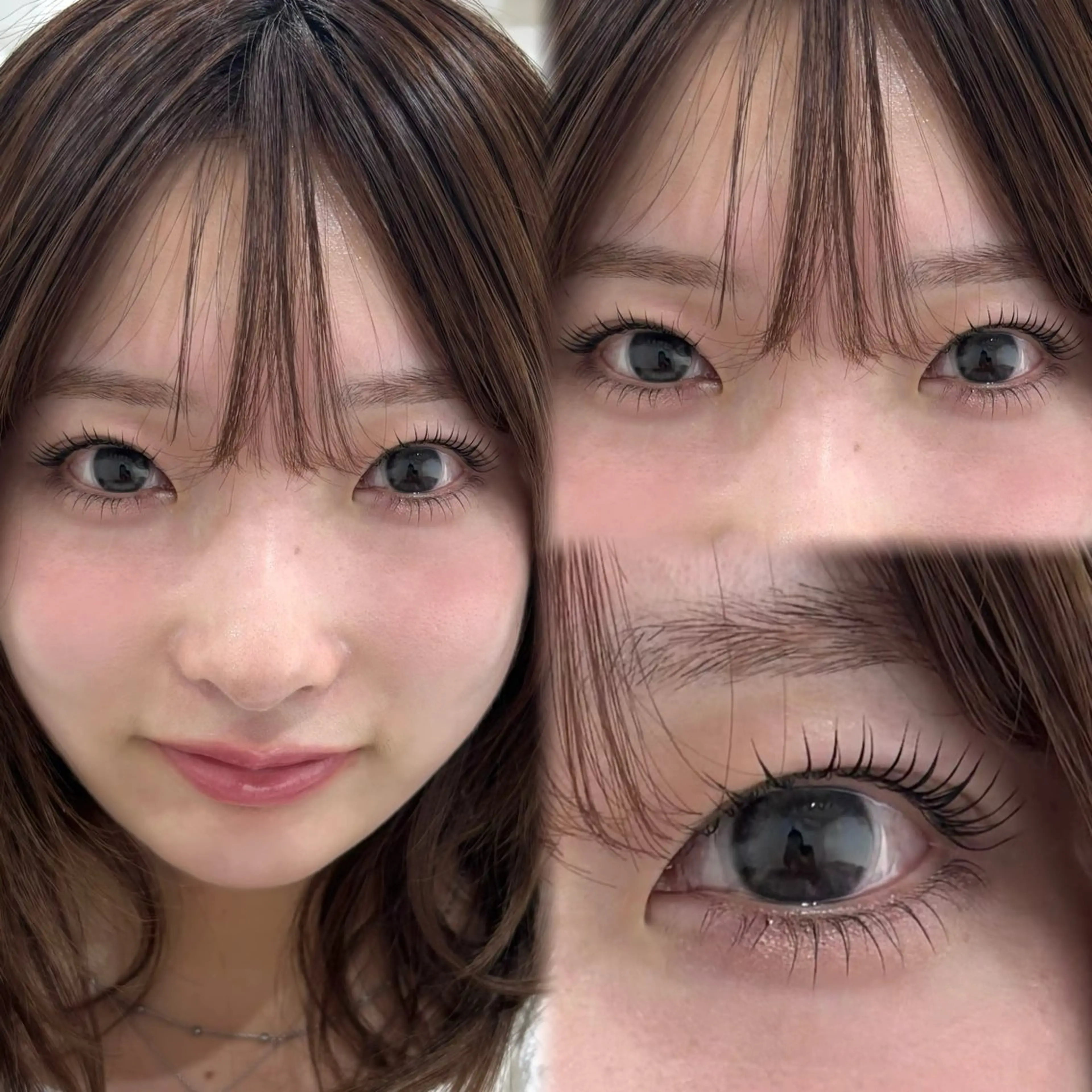 マツエク・マツパ 下まつげエクステ 一重×まつ毛パーマ マツパ eyelash mimi🩶のマツエク・マツパデザイン