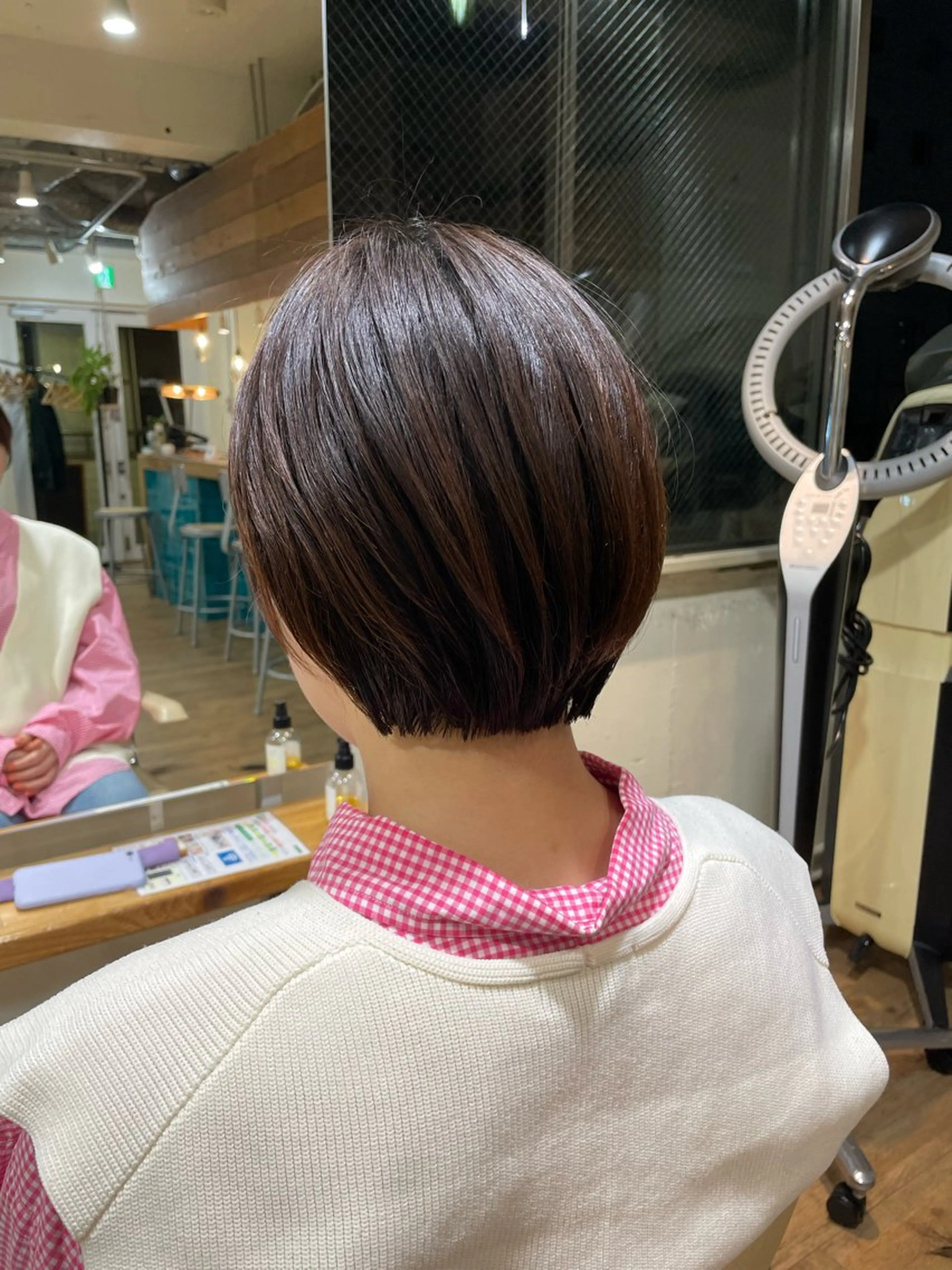 ショート YUKI 新宿カット パーマ/カラーのヘアスタイル