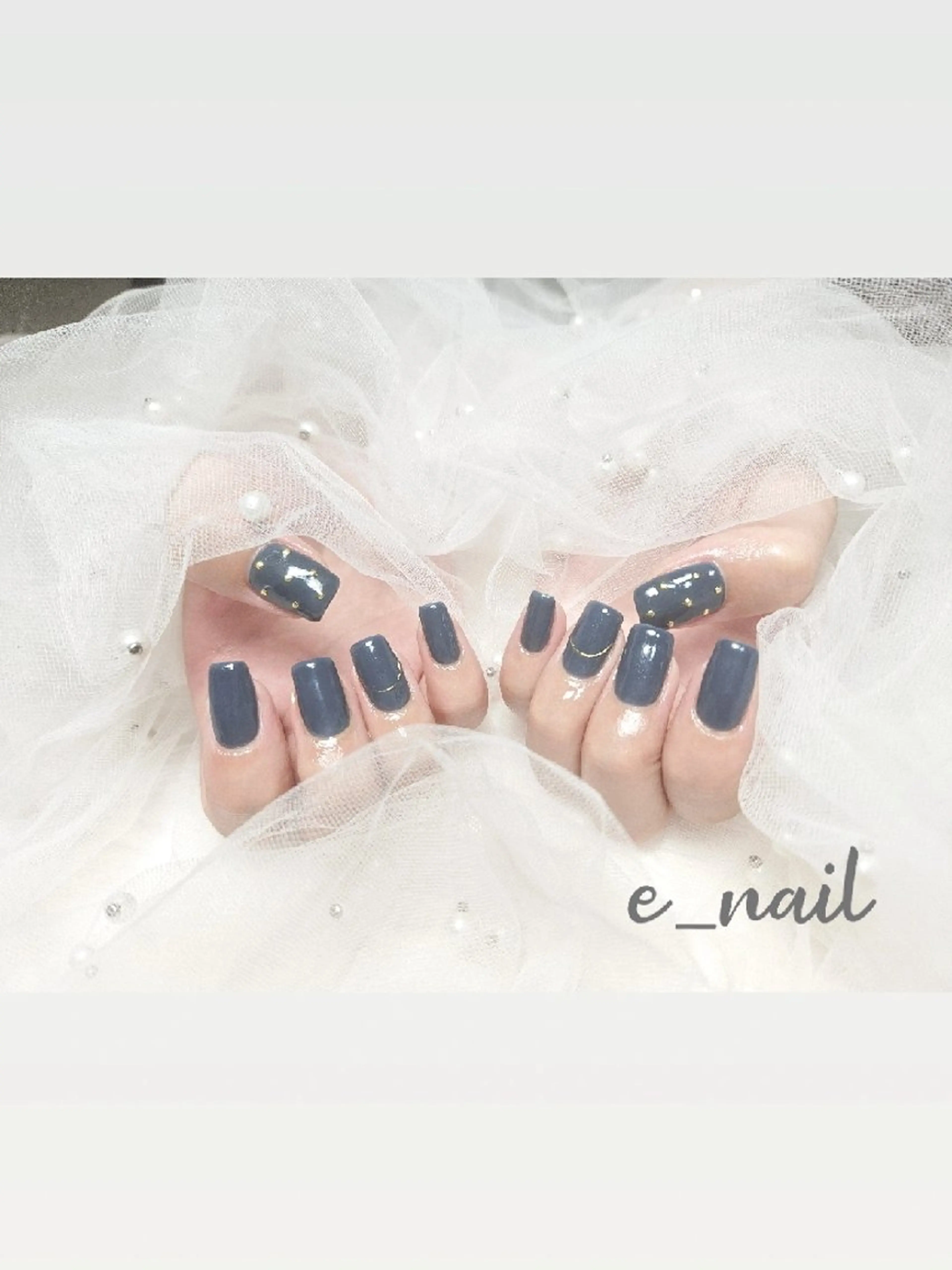 ネイル e_nail🍀自宅 サロン八潮eri☆　のネイルデザイン