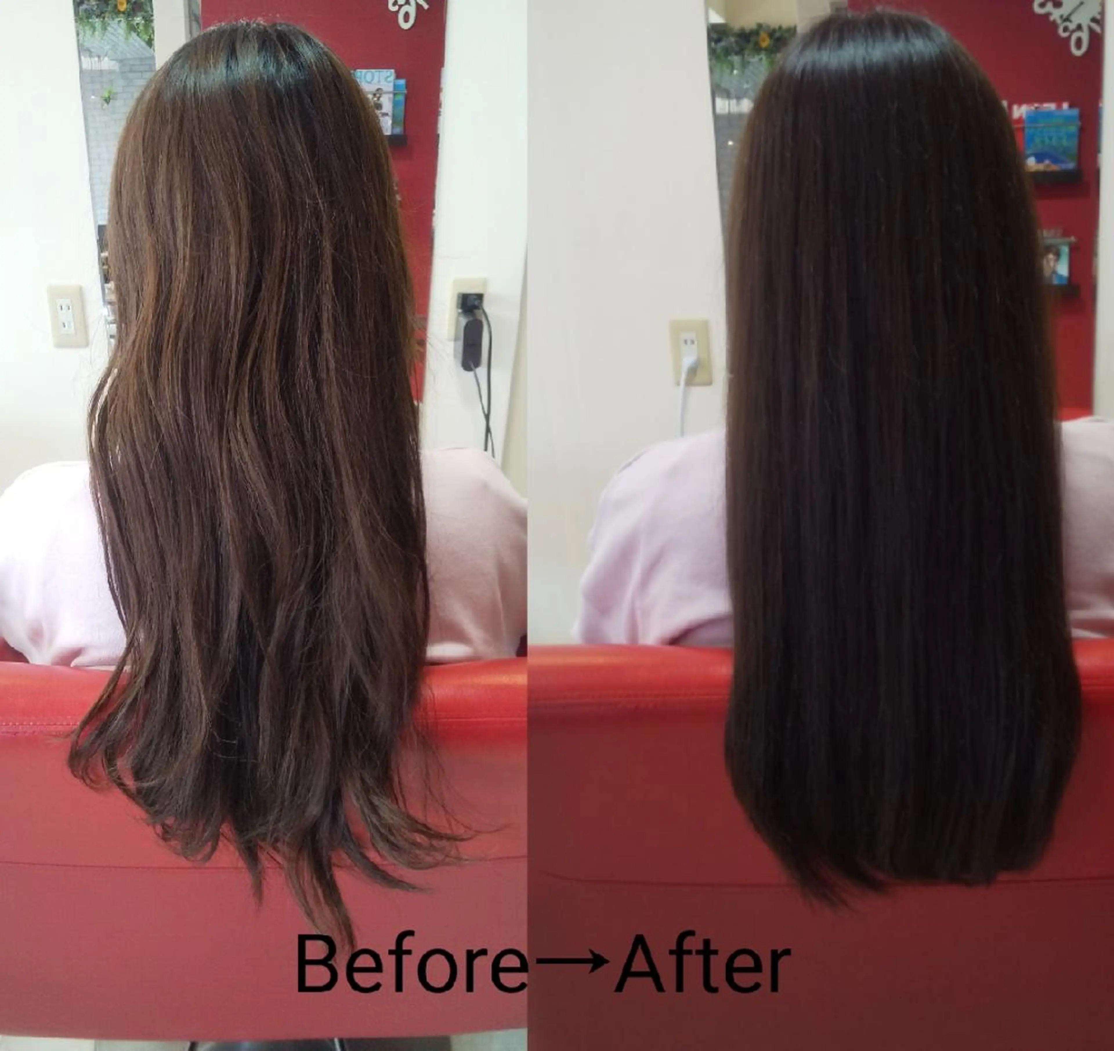 カラー 岸本 友子のヘアスタイル