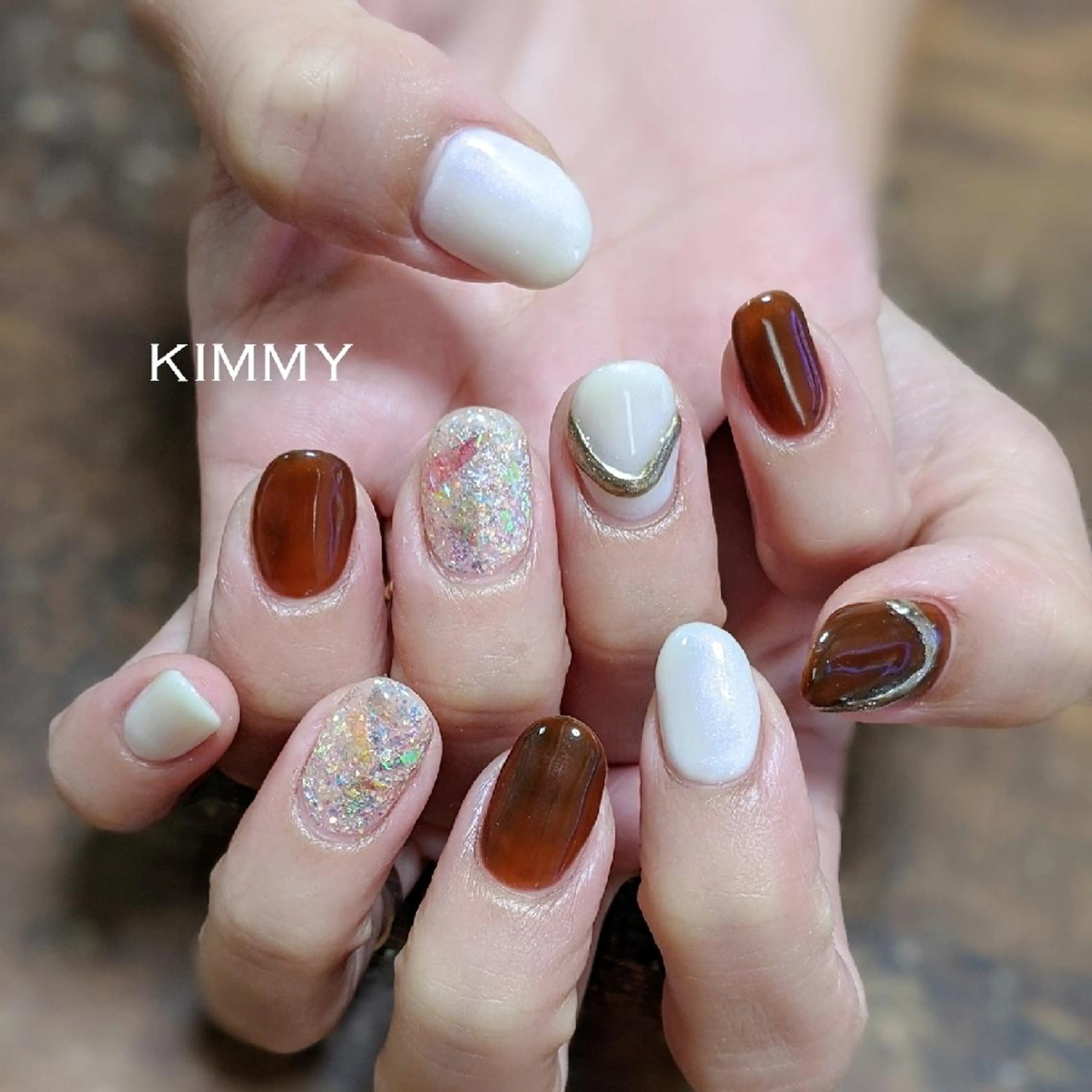 ネイル ハンドネイル kimmy nailsのネイルデザイン