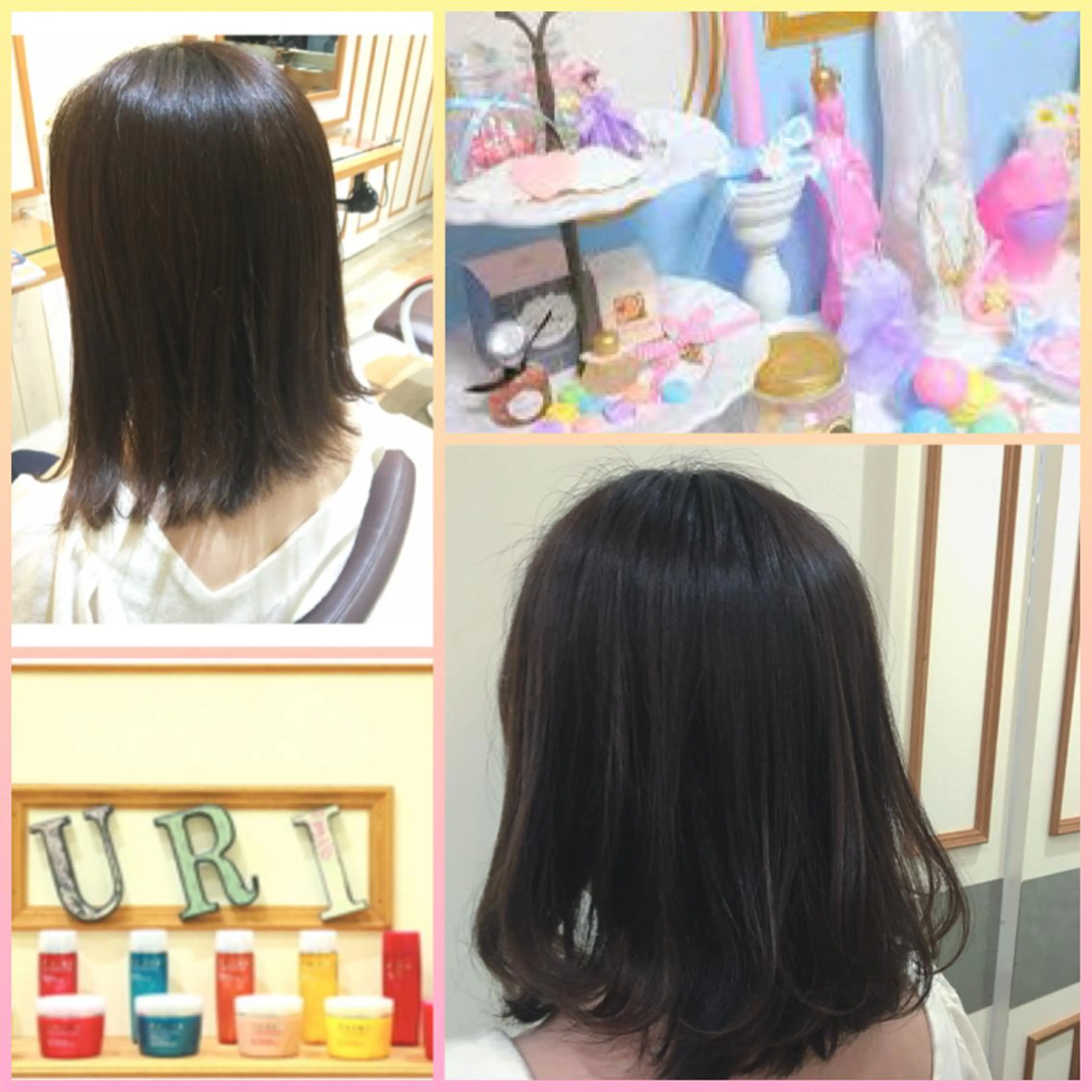 ミディアム セミロング ロング 縮毛矯正 代表🎀 ふわモテ愛 され髪🩷yumiのヘアスタイル