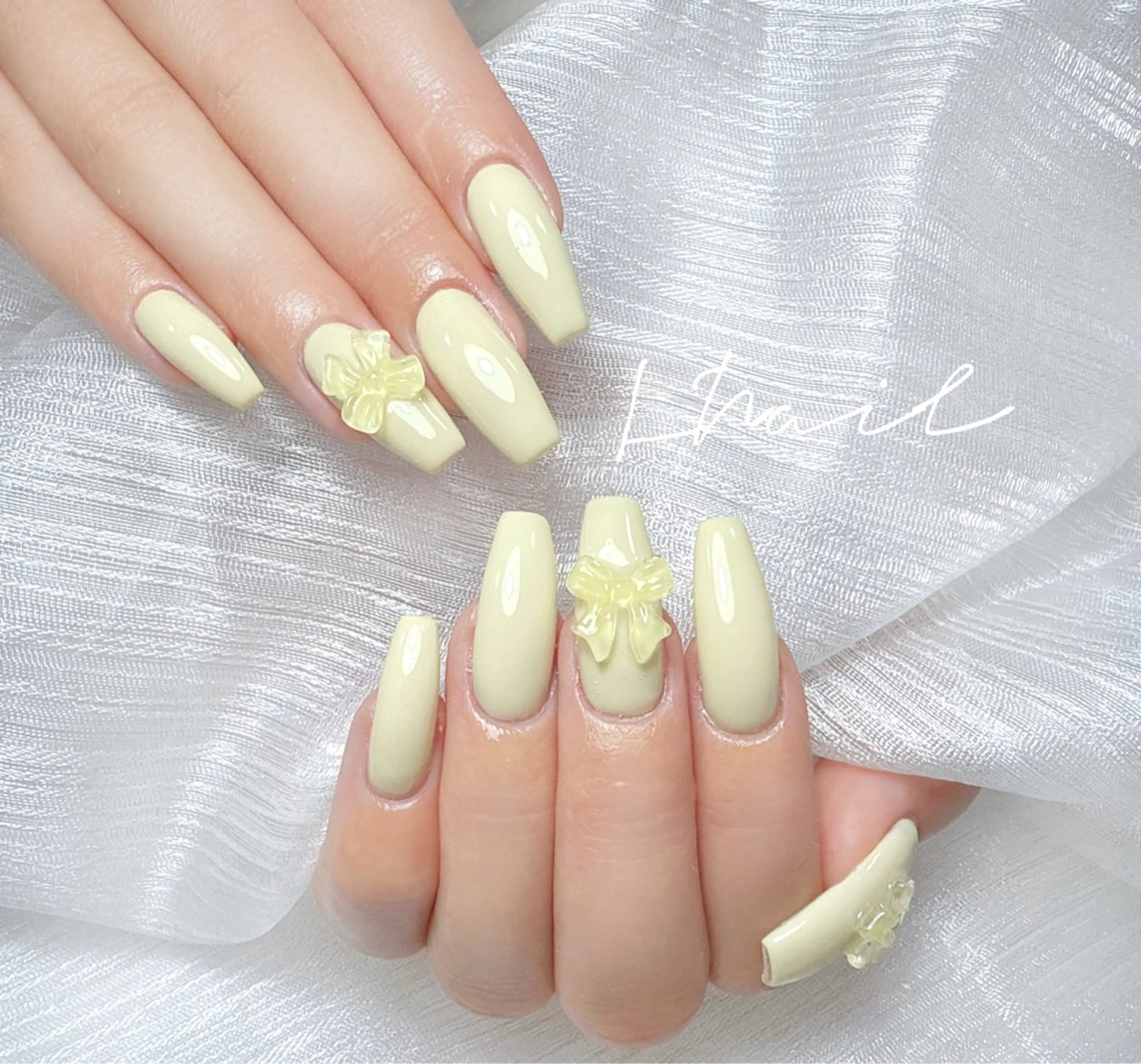 ネイル ワンカラーネイル ハンドネイル ハンドケア L. Nailのネイルデザイン