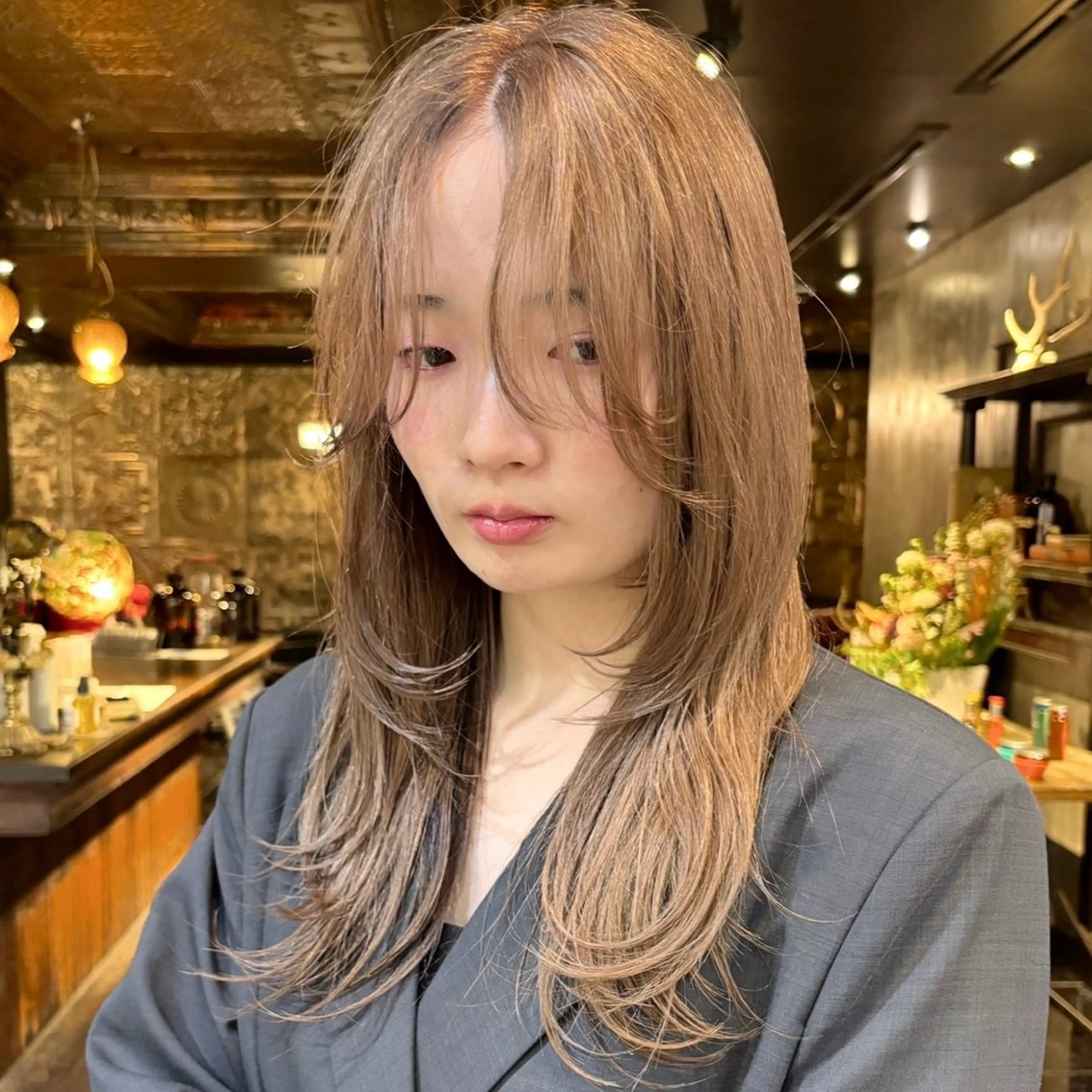 ミディアム カラー デザインレイヤー/ KOSUKEのヘアスタイル