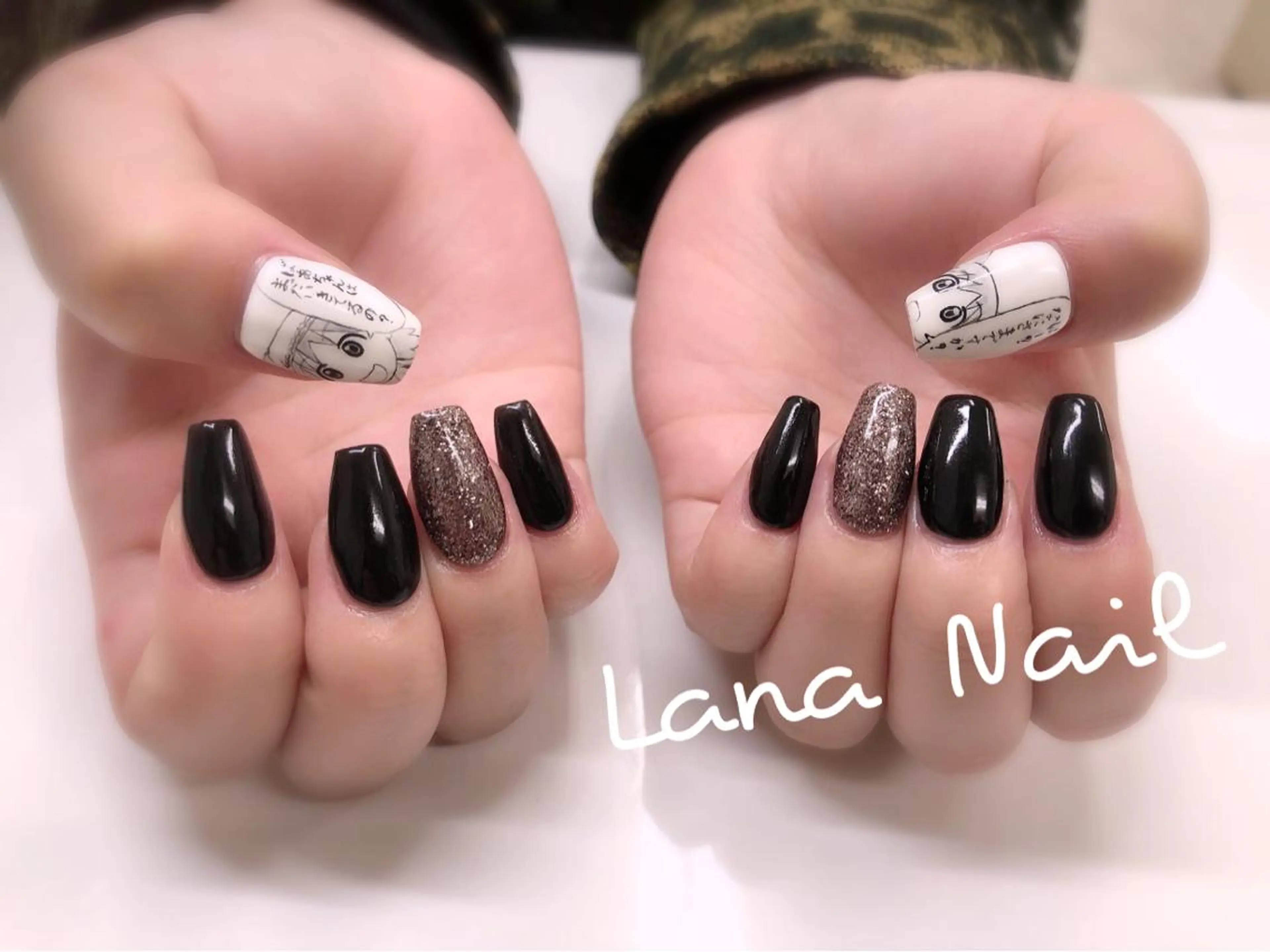 ネイル スカルプネイル Lana Nailのネイルデザイン